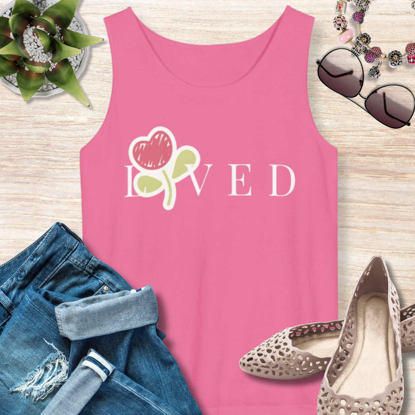 Loved Christian Tank Top