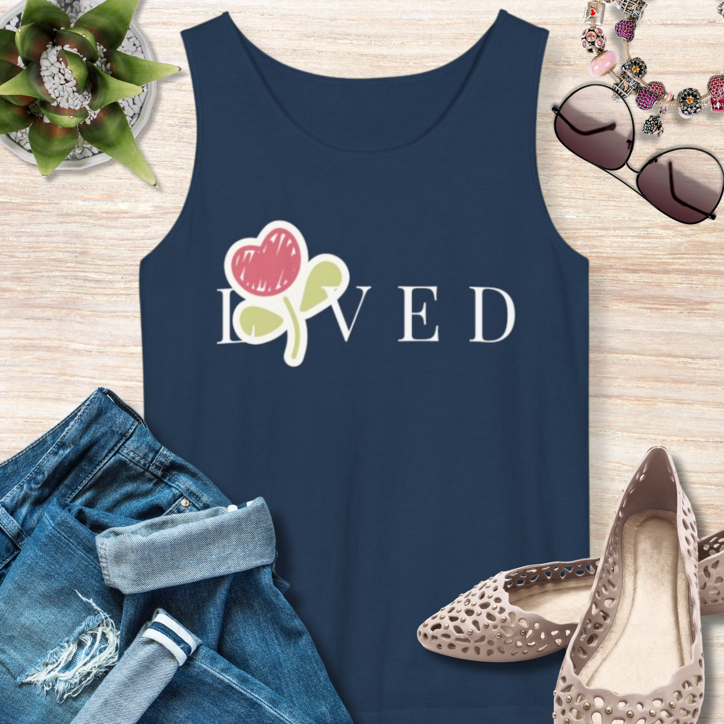 Loved Christian Tank Top