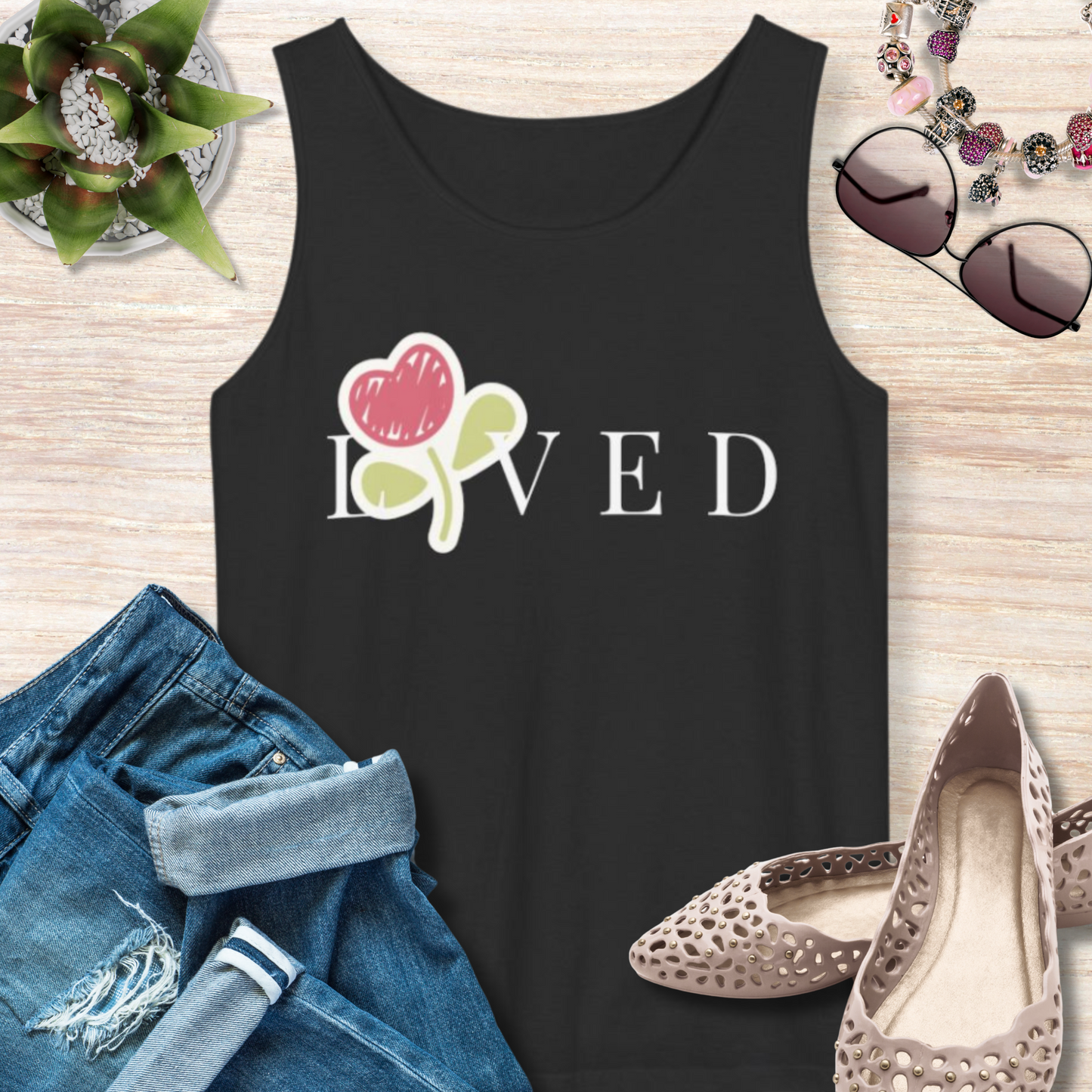 Loved Christian Tank Top