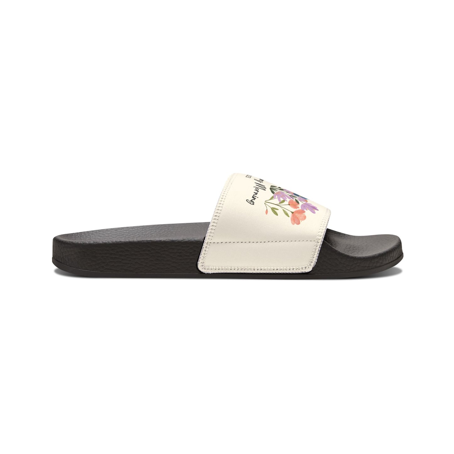 His Mercies are New Every Morning Christian Women's Removable Strap Sandals