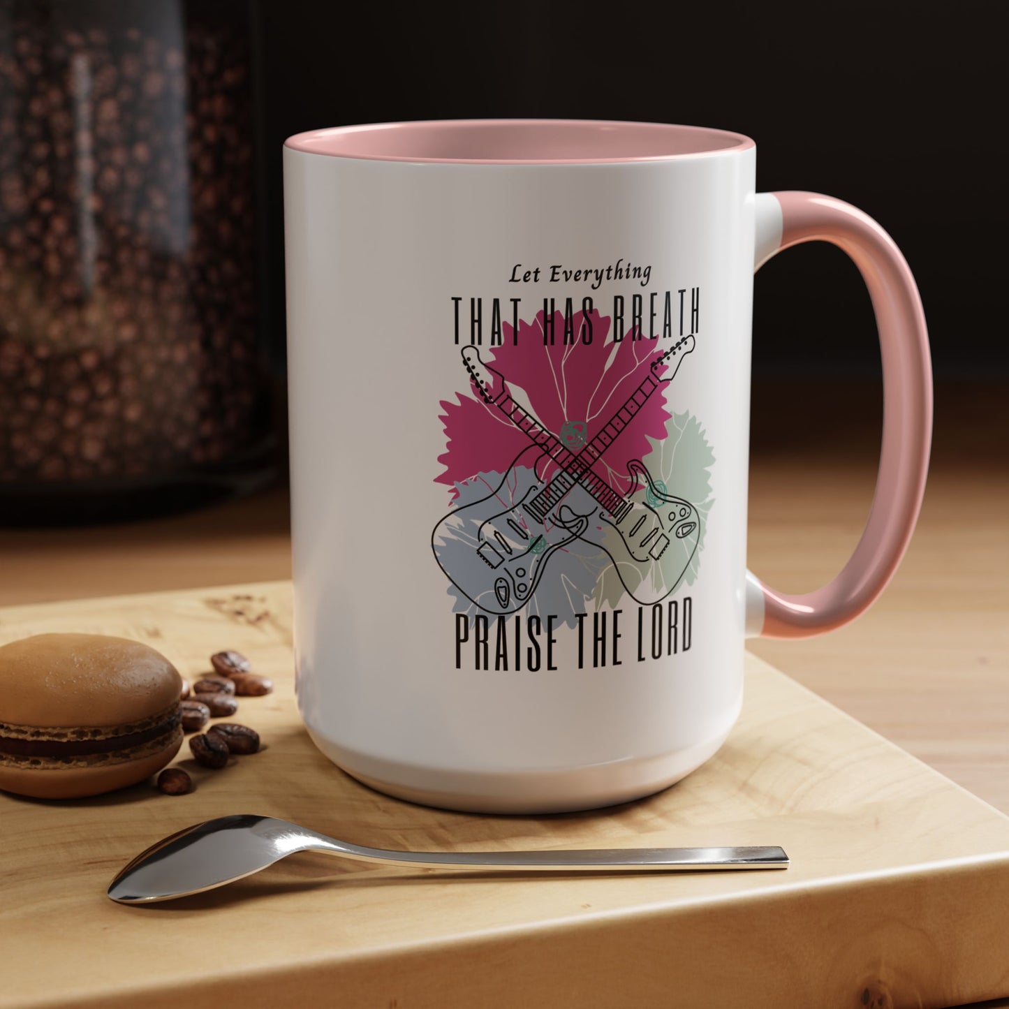 Praise The Lord Christian coffee mug
