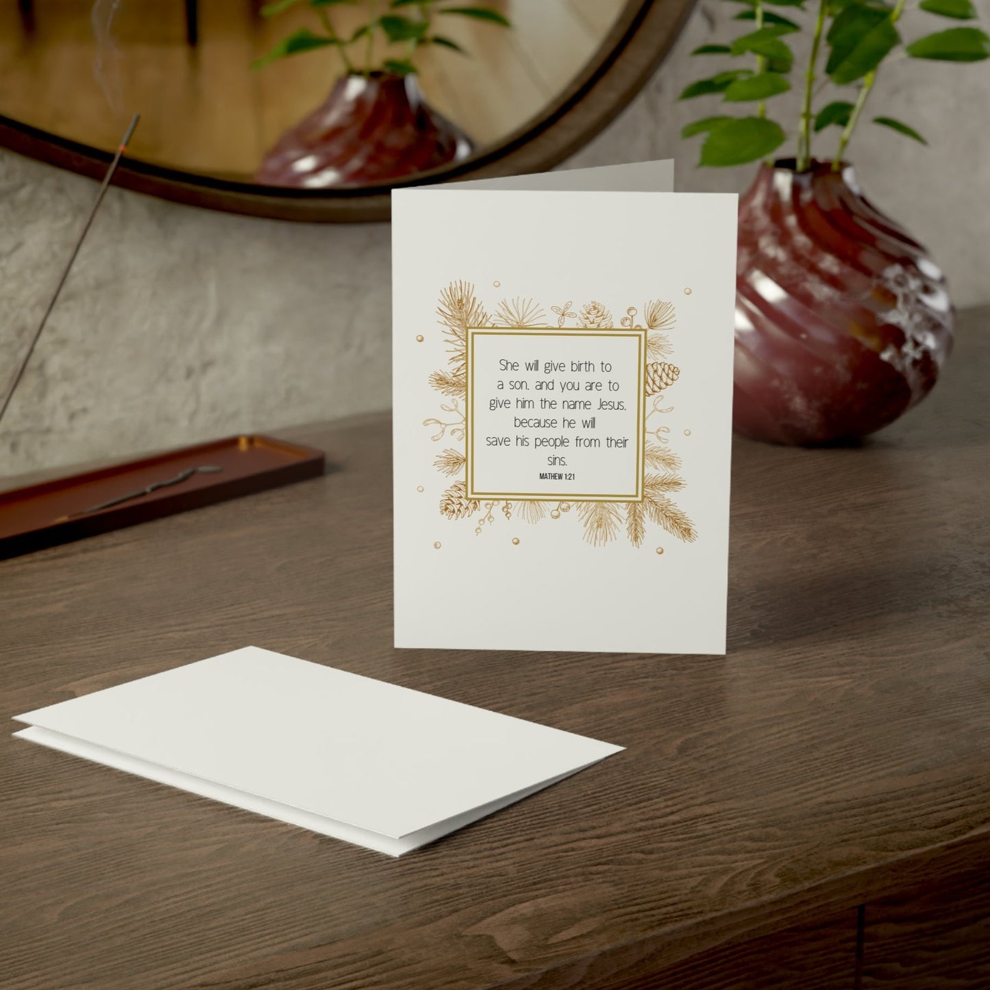 Christmas Greeting Cards, Jesus the Greatest Gift, Religious Christian Christmas, Christmas Cards, Holiday Cards