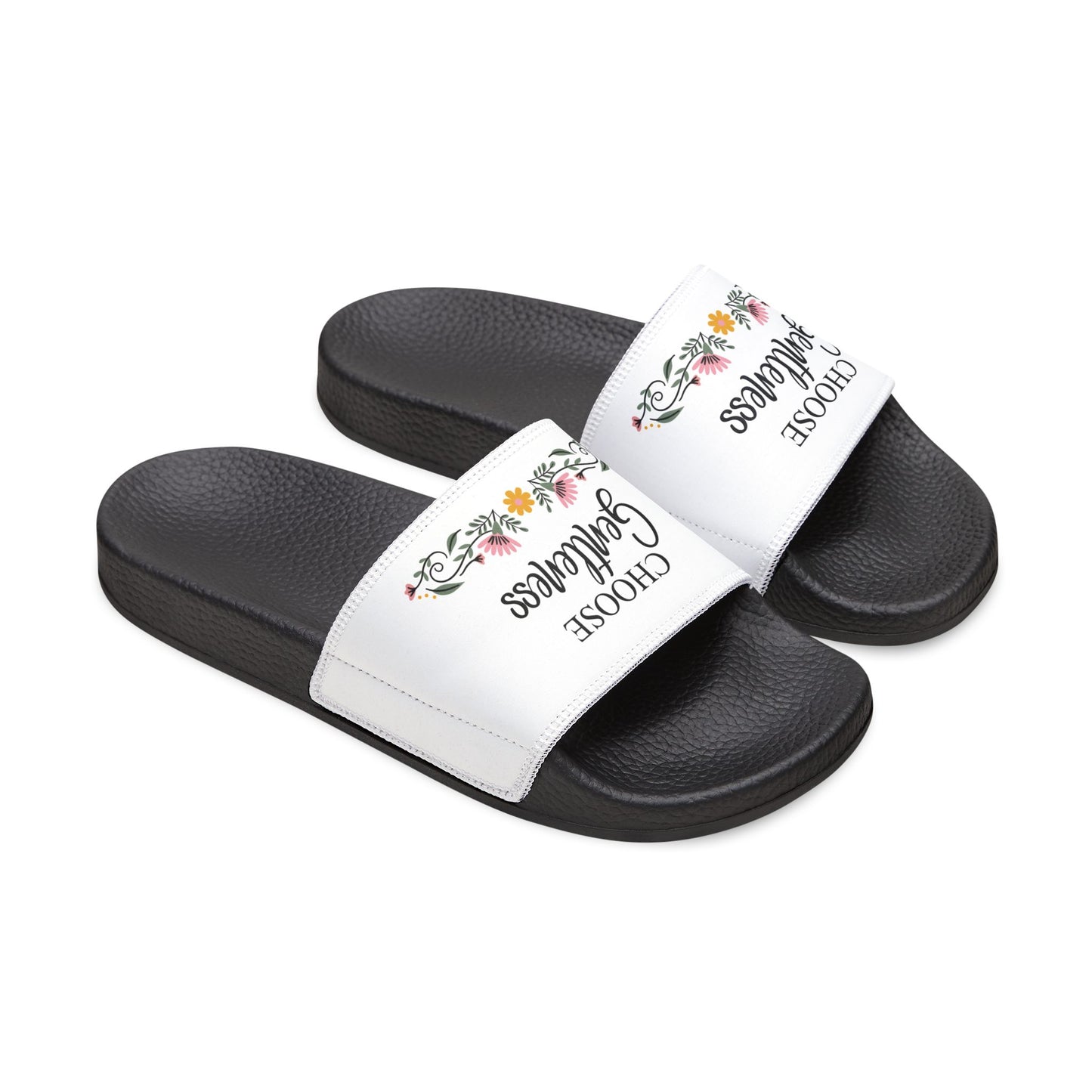 Choose Gentleness Christian Women's Removable Strap Sandals