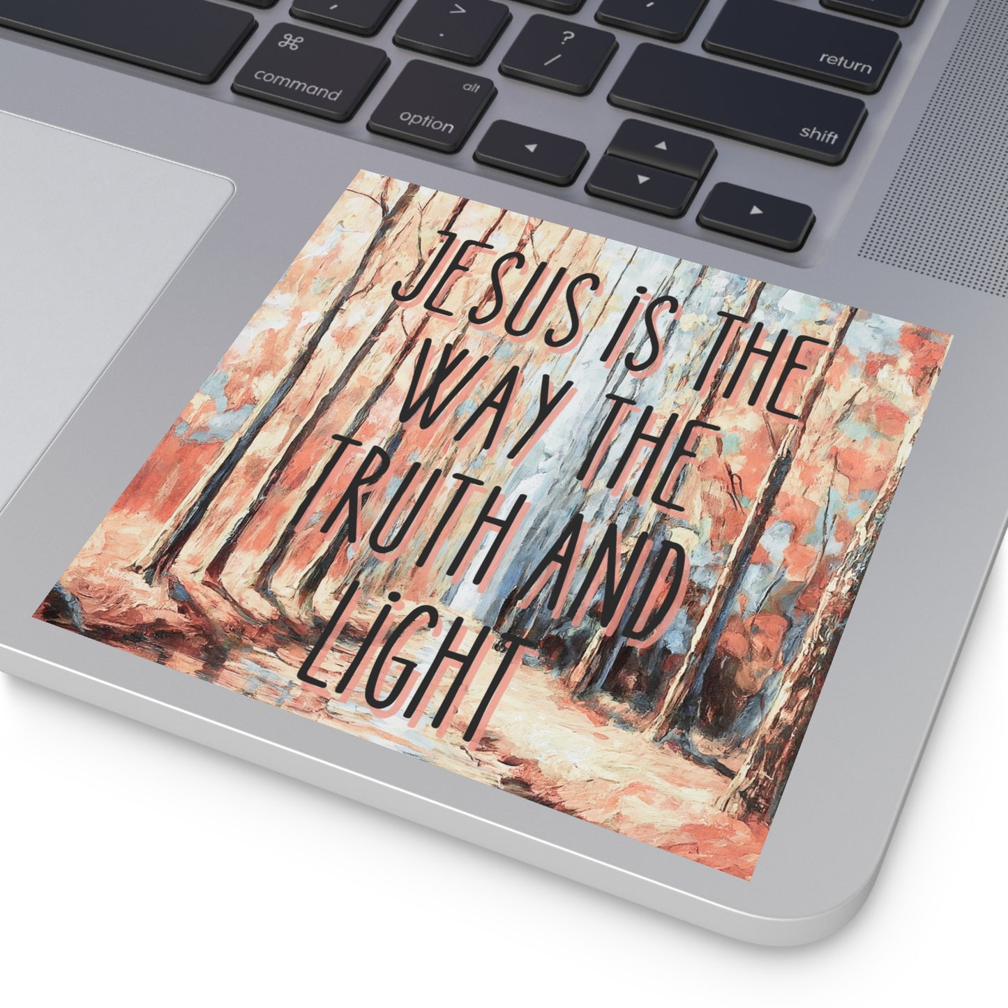 Christian Bible sticker, Jesus is the Way the Way the Truth and The Life, Notebook Stickers, Christian Vinyl Sticker, Christian Decal for Water Bottle,