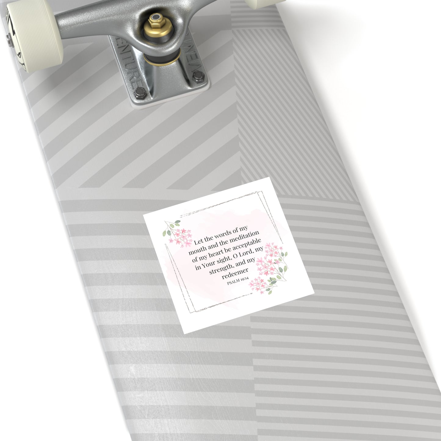 Christian Stickers, Psalms 19:14 Notebook Stickers