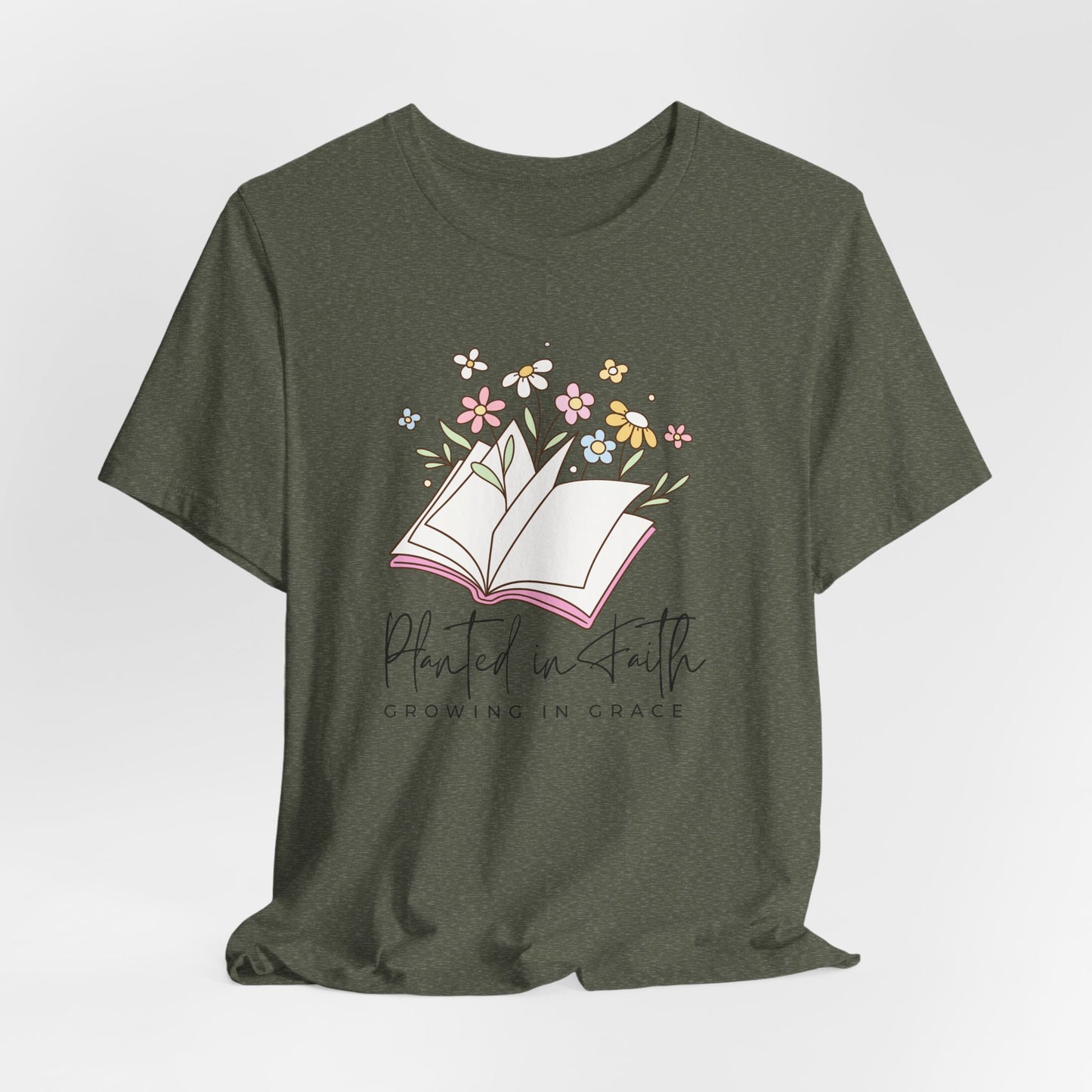 Planted In Faith Christian Tshirt