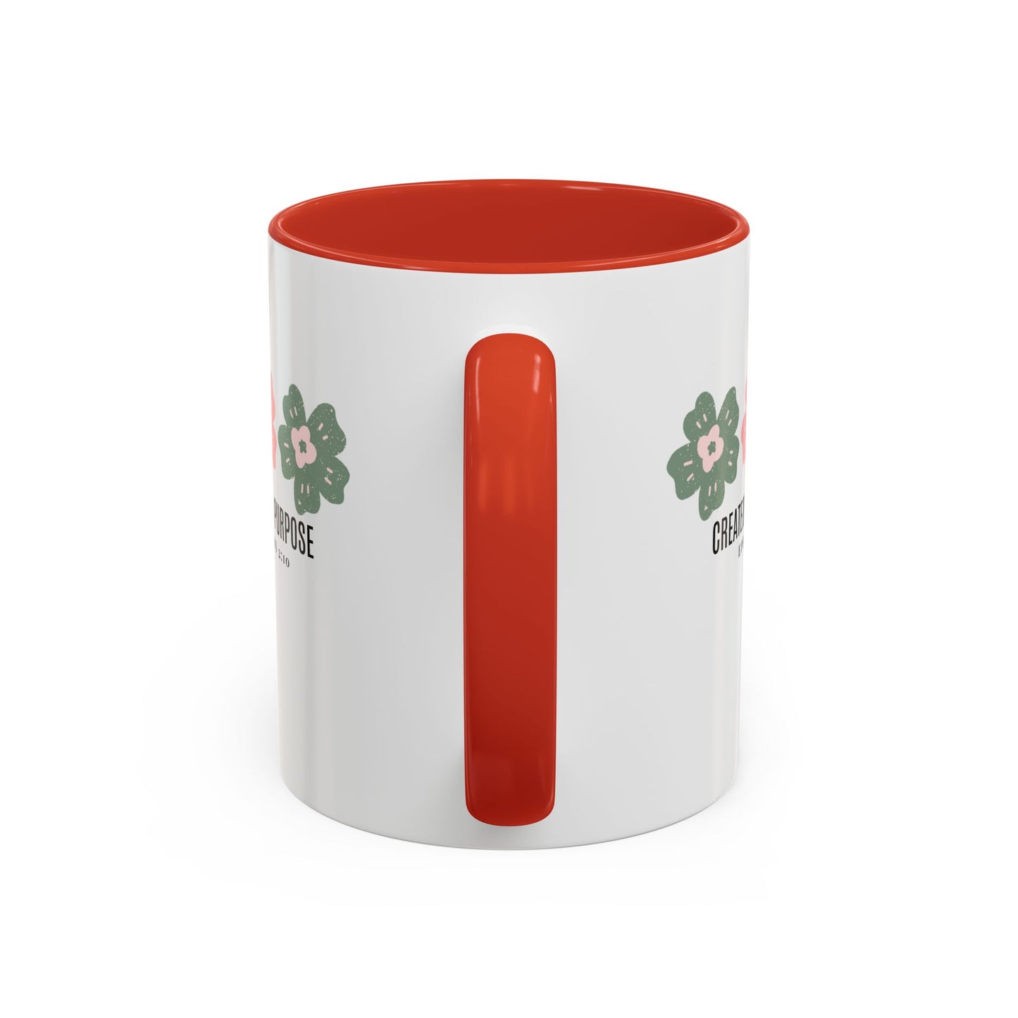 Created for Purpose Mug with Bible Verse Christian coffee mugs