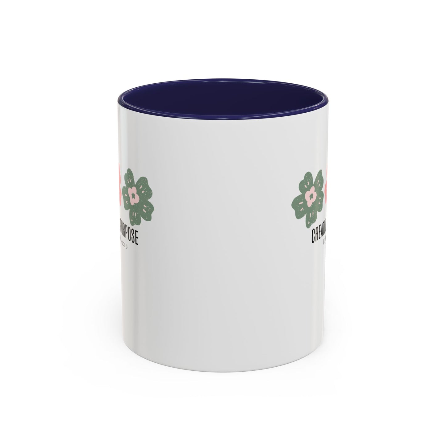 Created for Purpose Mug with Bible Verse Christian coffee mugs
