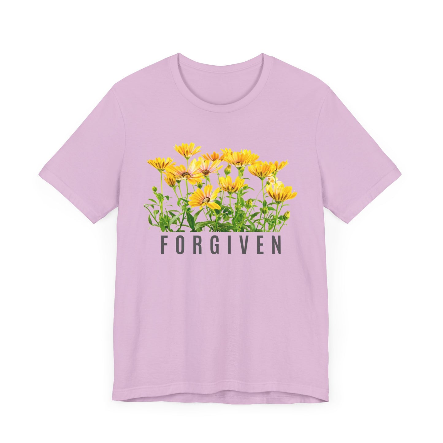 Forgiven Floral Christian Tshirt