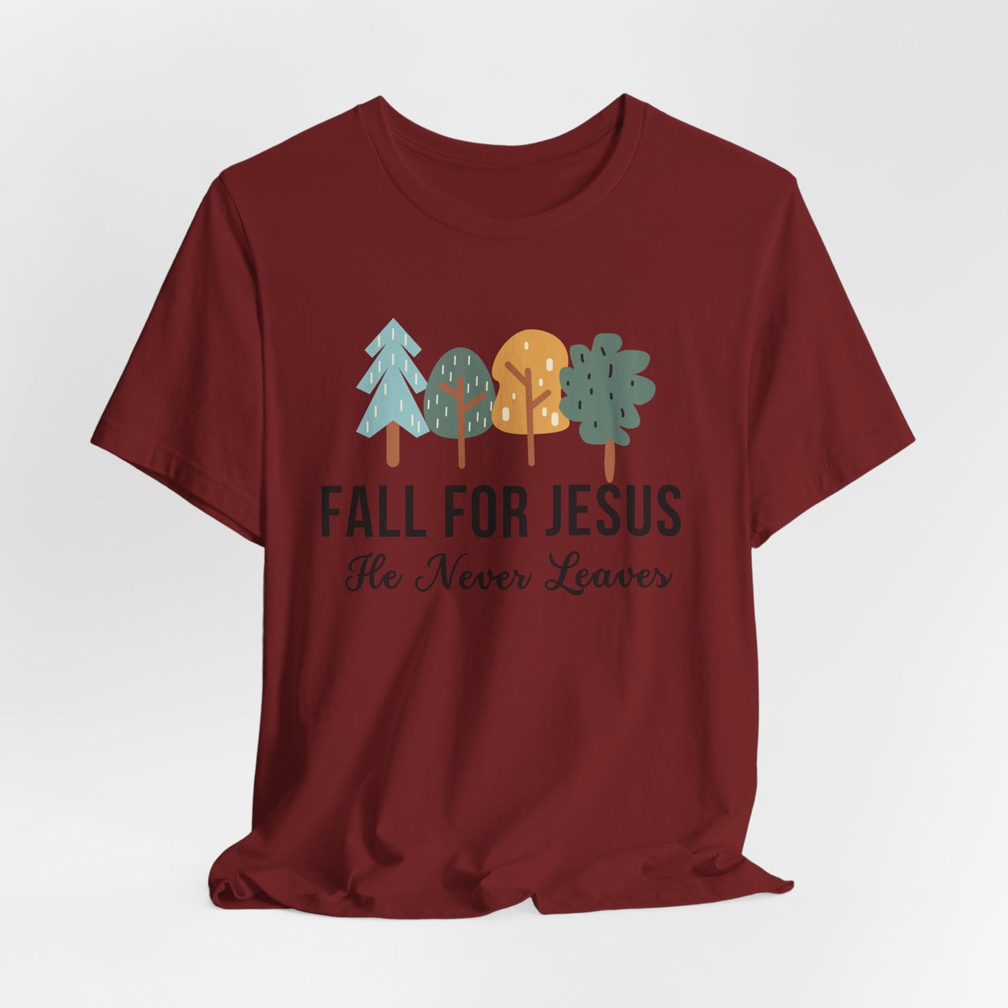 Fall for Jesus Christian Tshirt