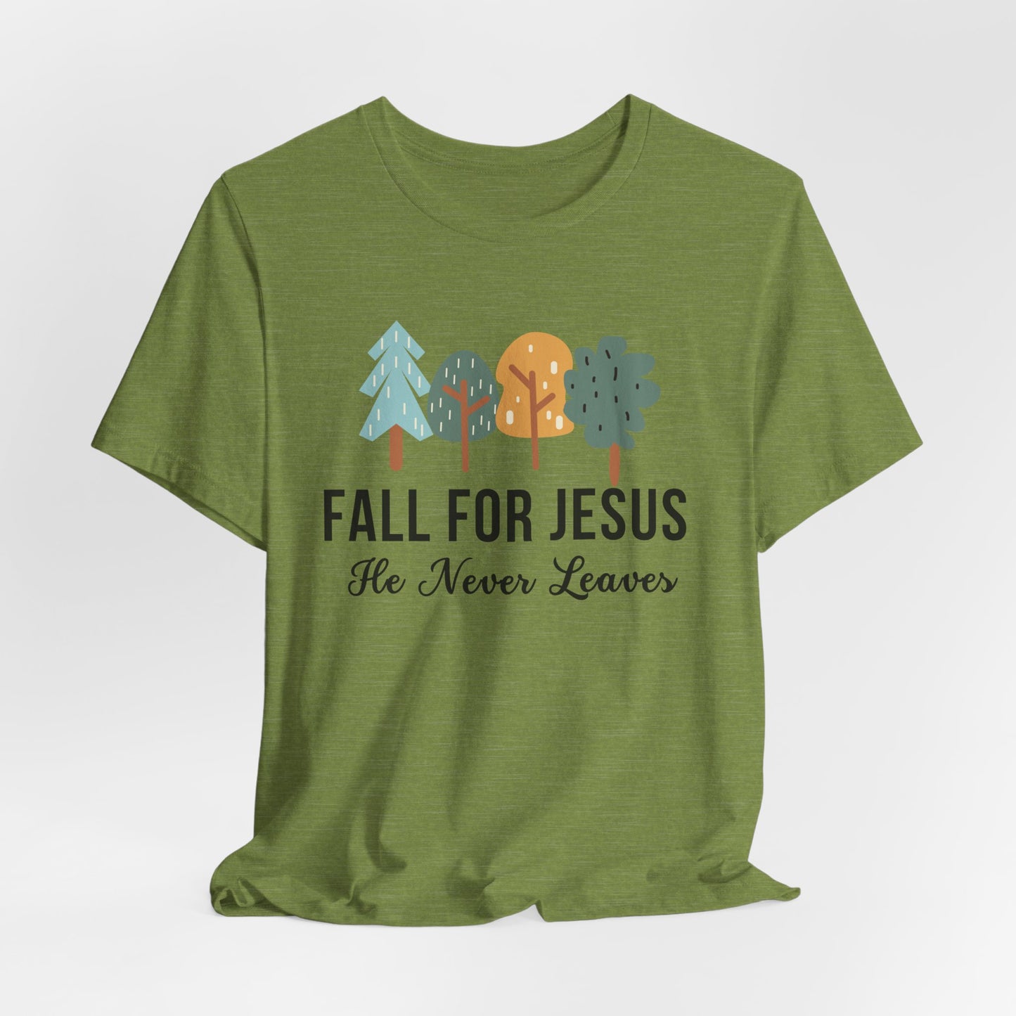 Fall for Jesus Christian Tshirt