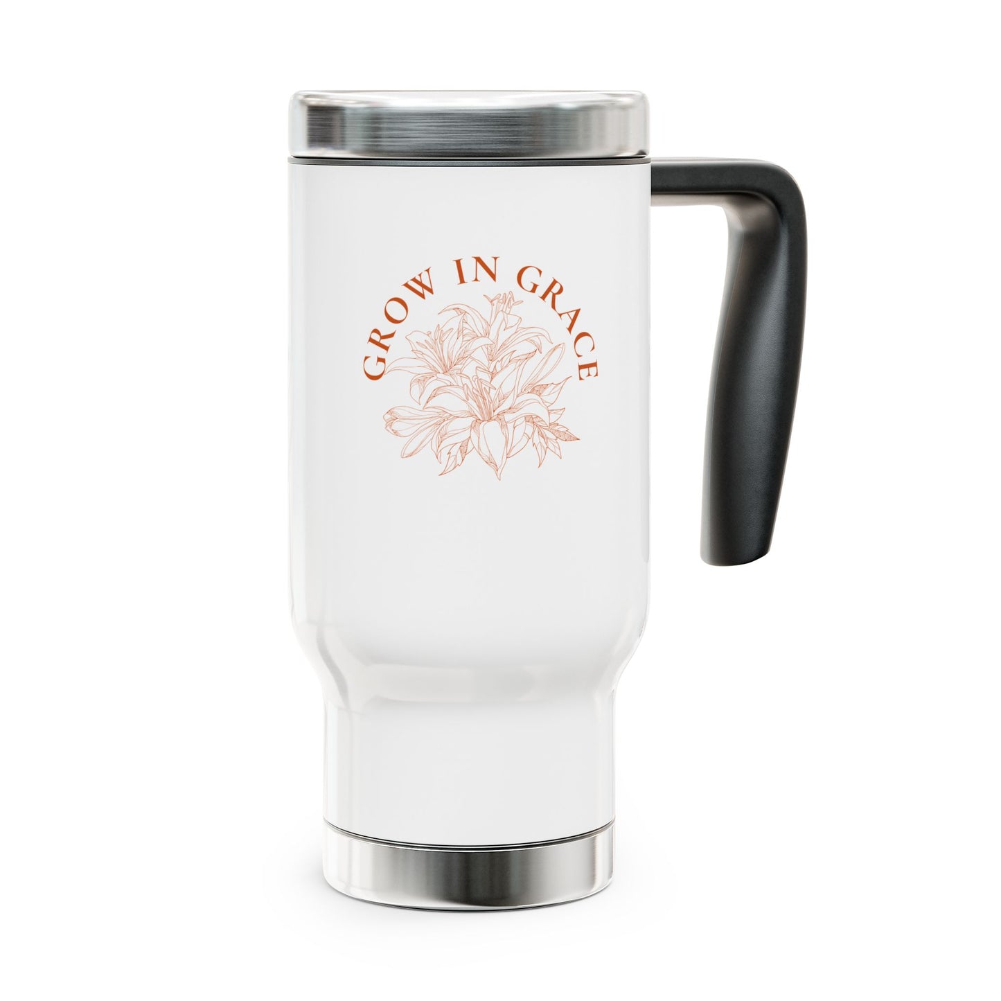 Grow In Grace Christian Travel Mug