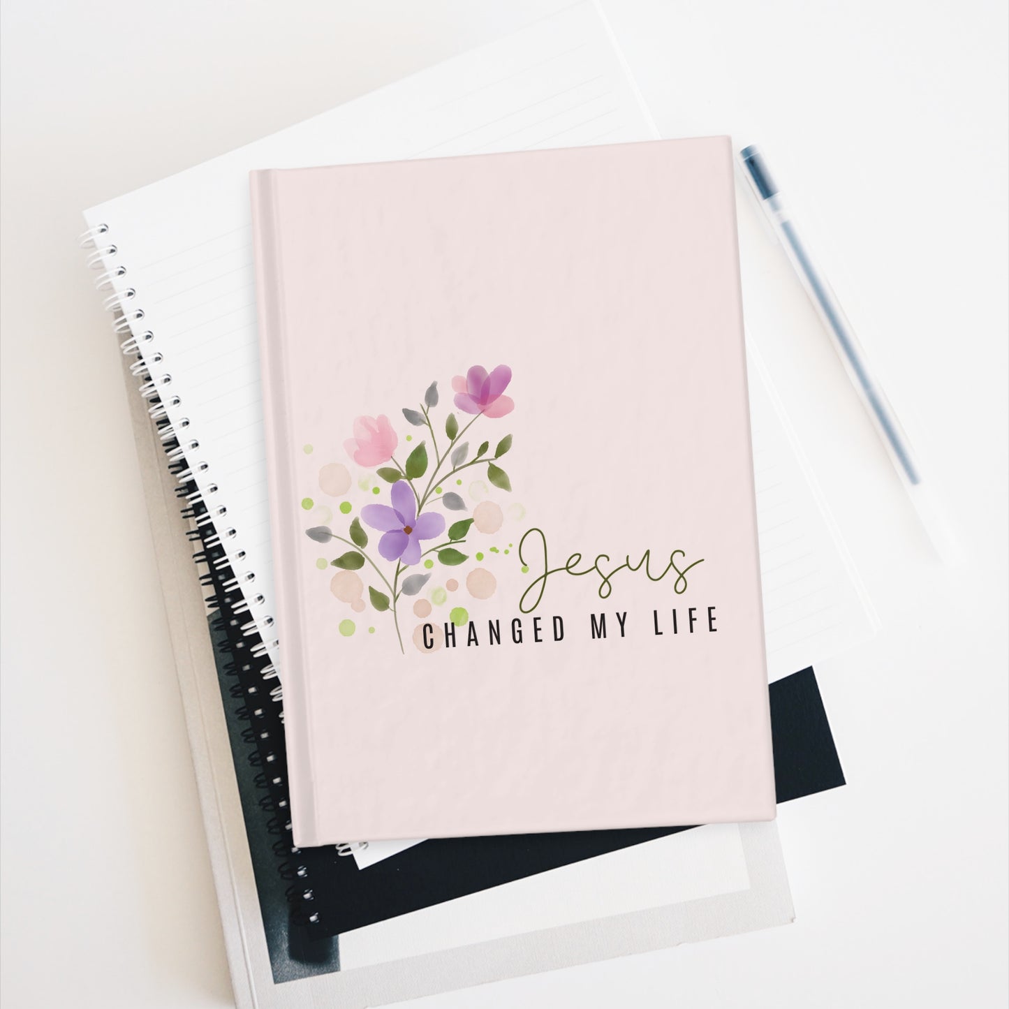 Jesus Changed My Life Christian Journal