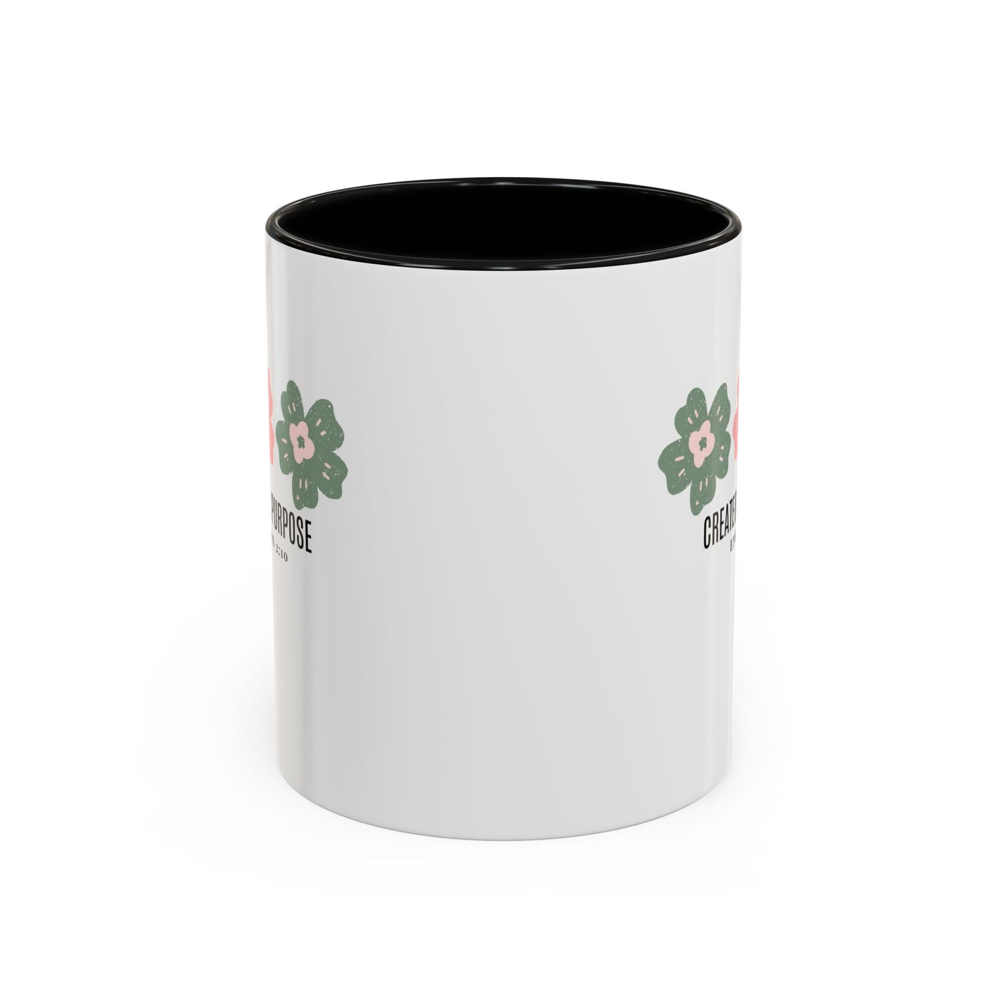 Created for Purpose Mug with Bible Verse Christian coffee mugs