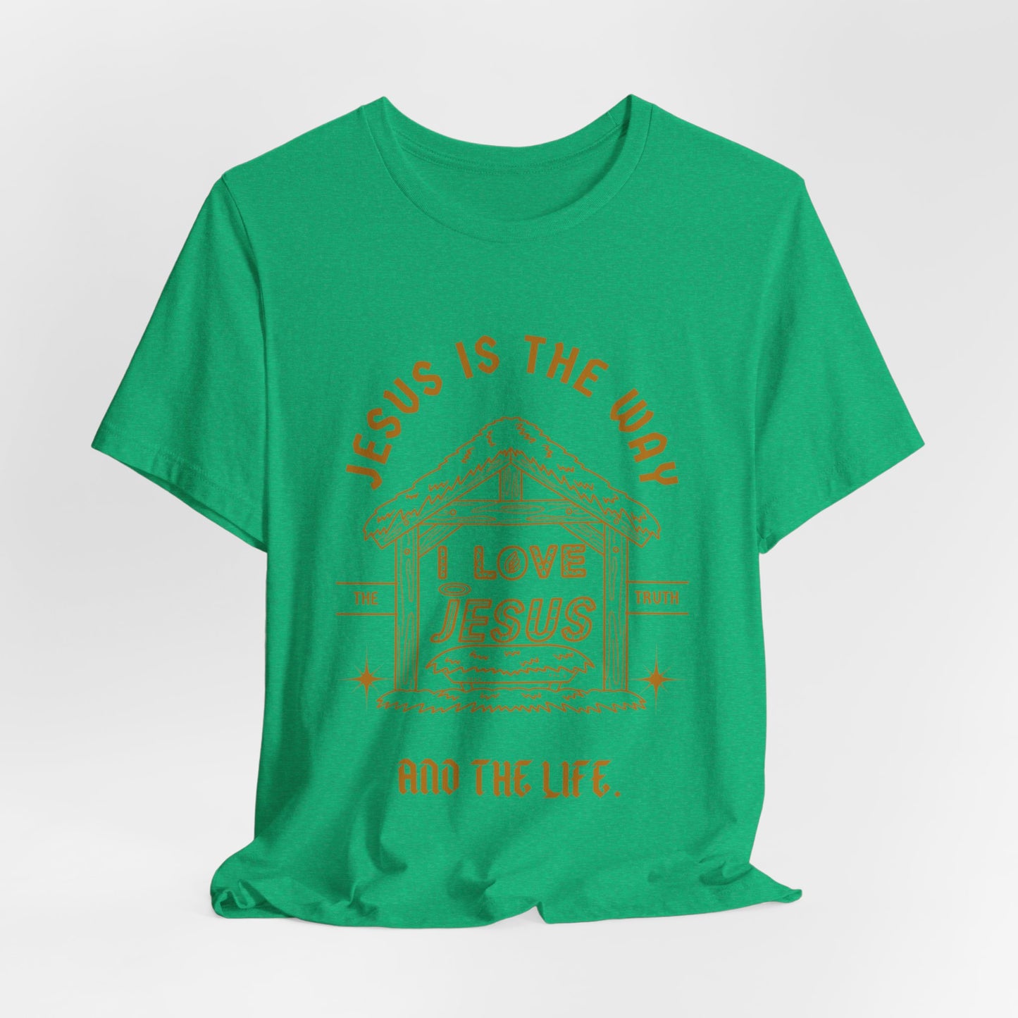 Jesus is the Way Inspirational Christian TShirt