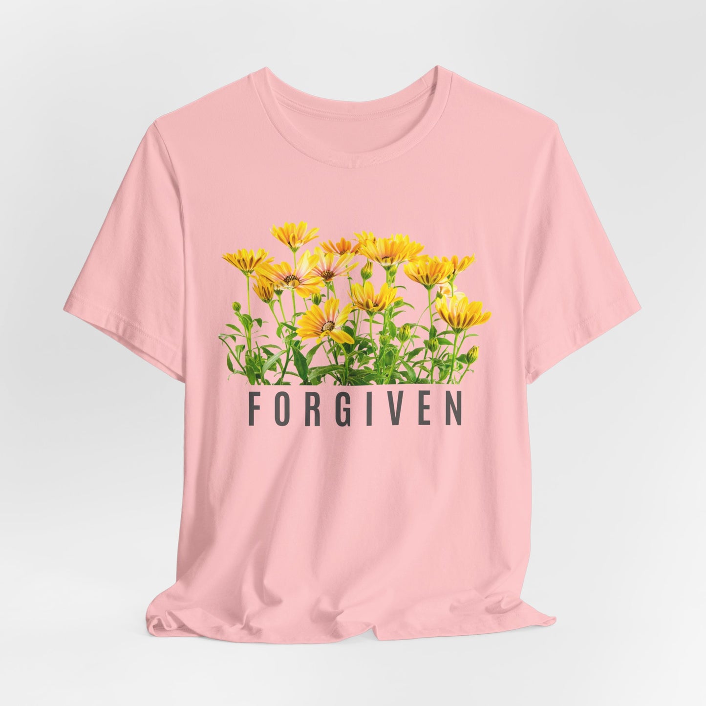 Forgiven Floral Christian Tshirt
