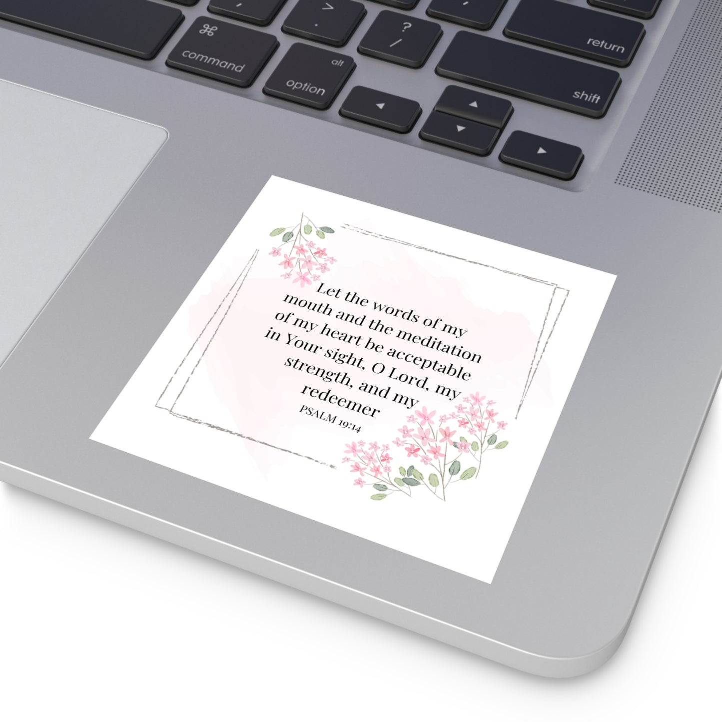 Christian Stickers, Psalms 19:14 Notebook Stickers