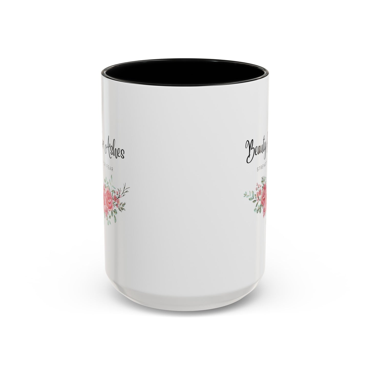 Beauty for Ashes Mug with Bible Verse Christian coffee mugs for Mom Christian Coffee Mug with Inspirational Message Accent Coffee Mug in 11oz Coffee Mug in 15 oz for coffee lovers