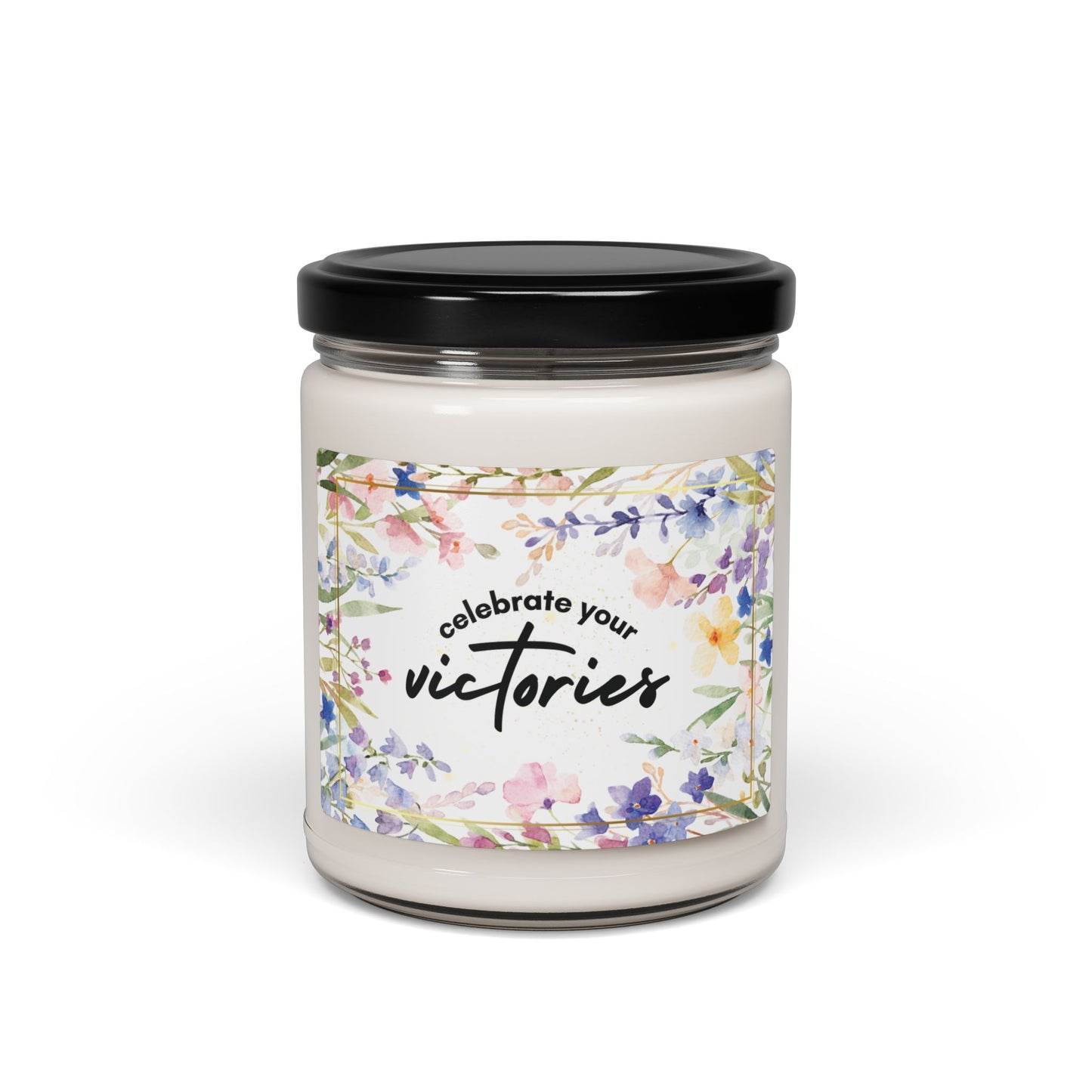 Celebrate Your Victories Christian Candle