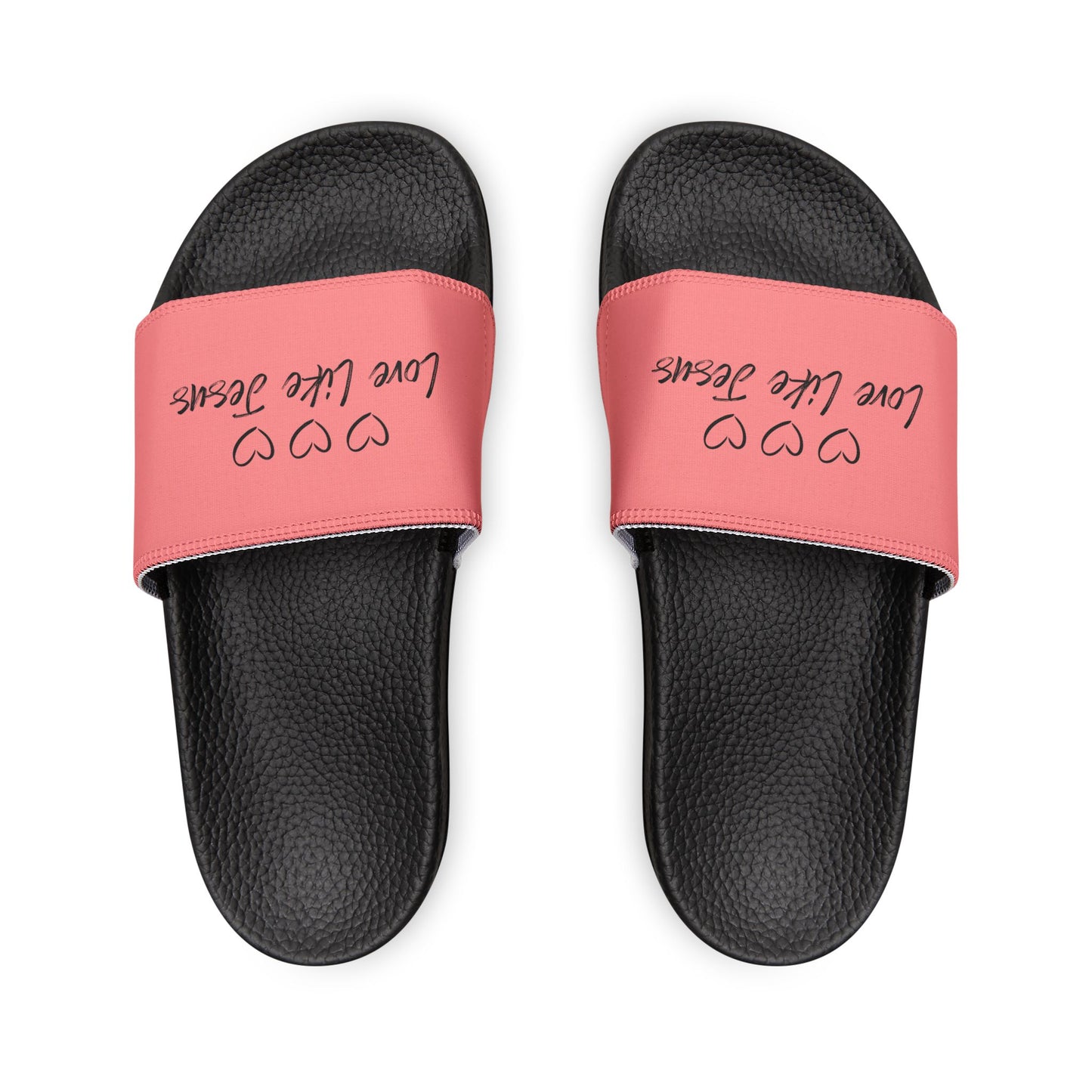 Love Like Jesus Christian Women's Removable Strap Sandals