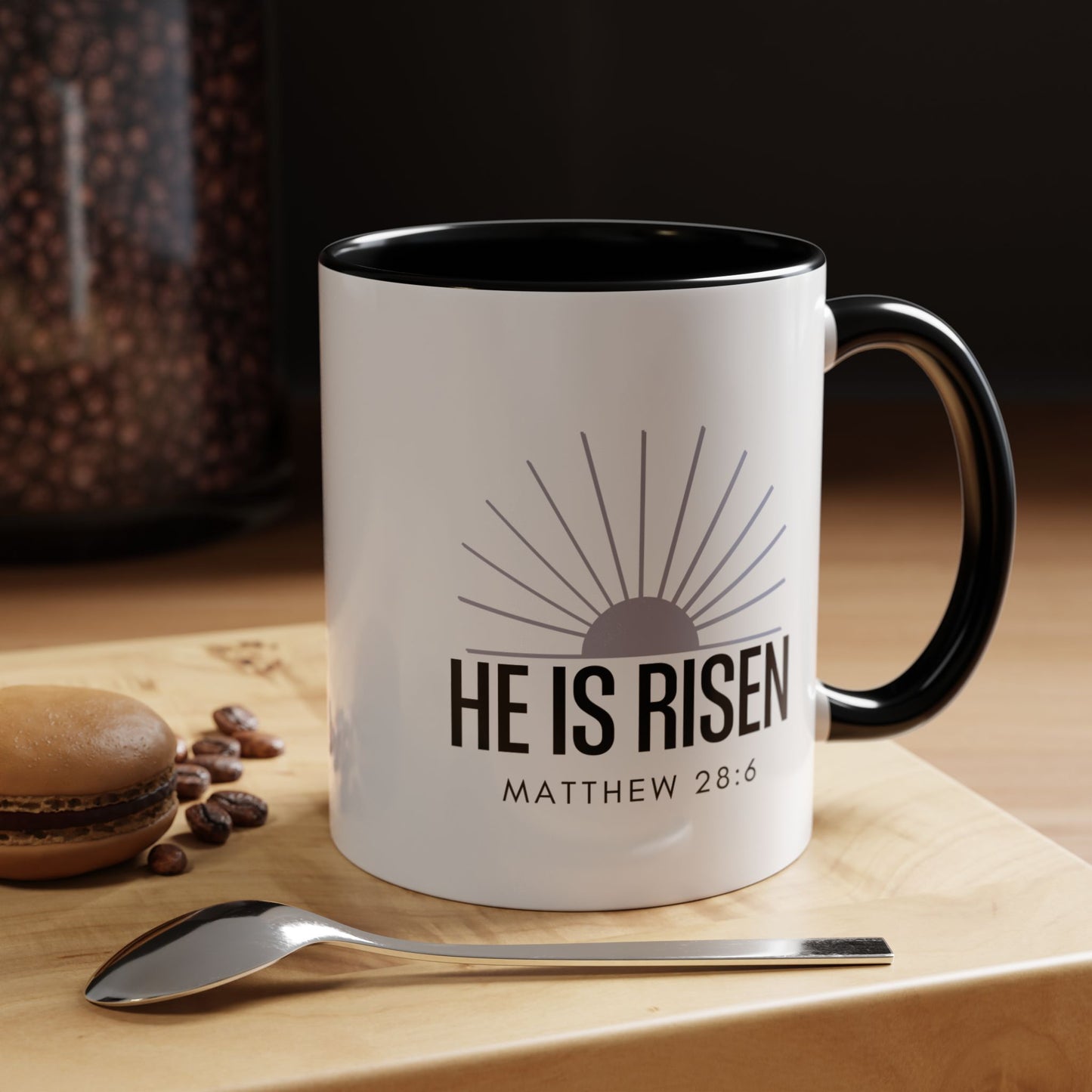 He Is Risen Christian Easter Coffee mug