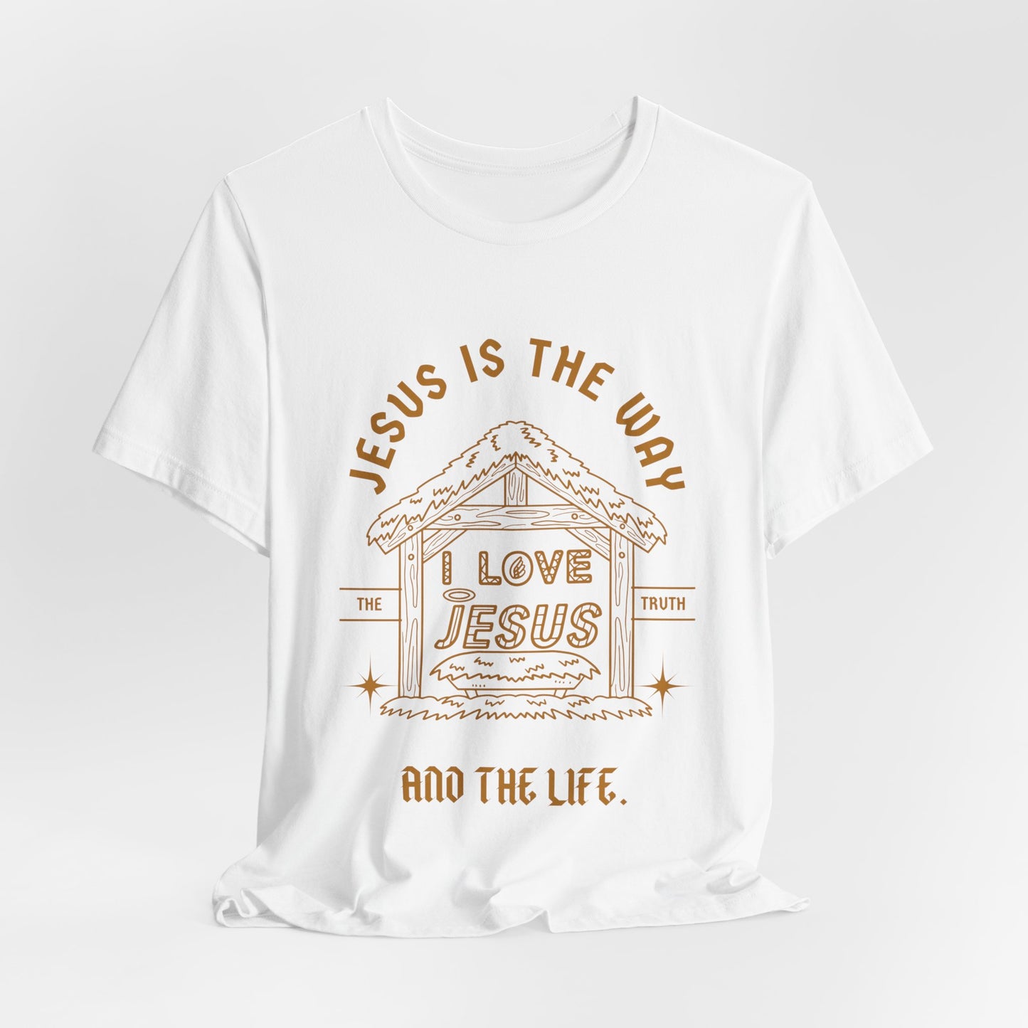 Jesus is the Way Inspirational Christian TShirt