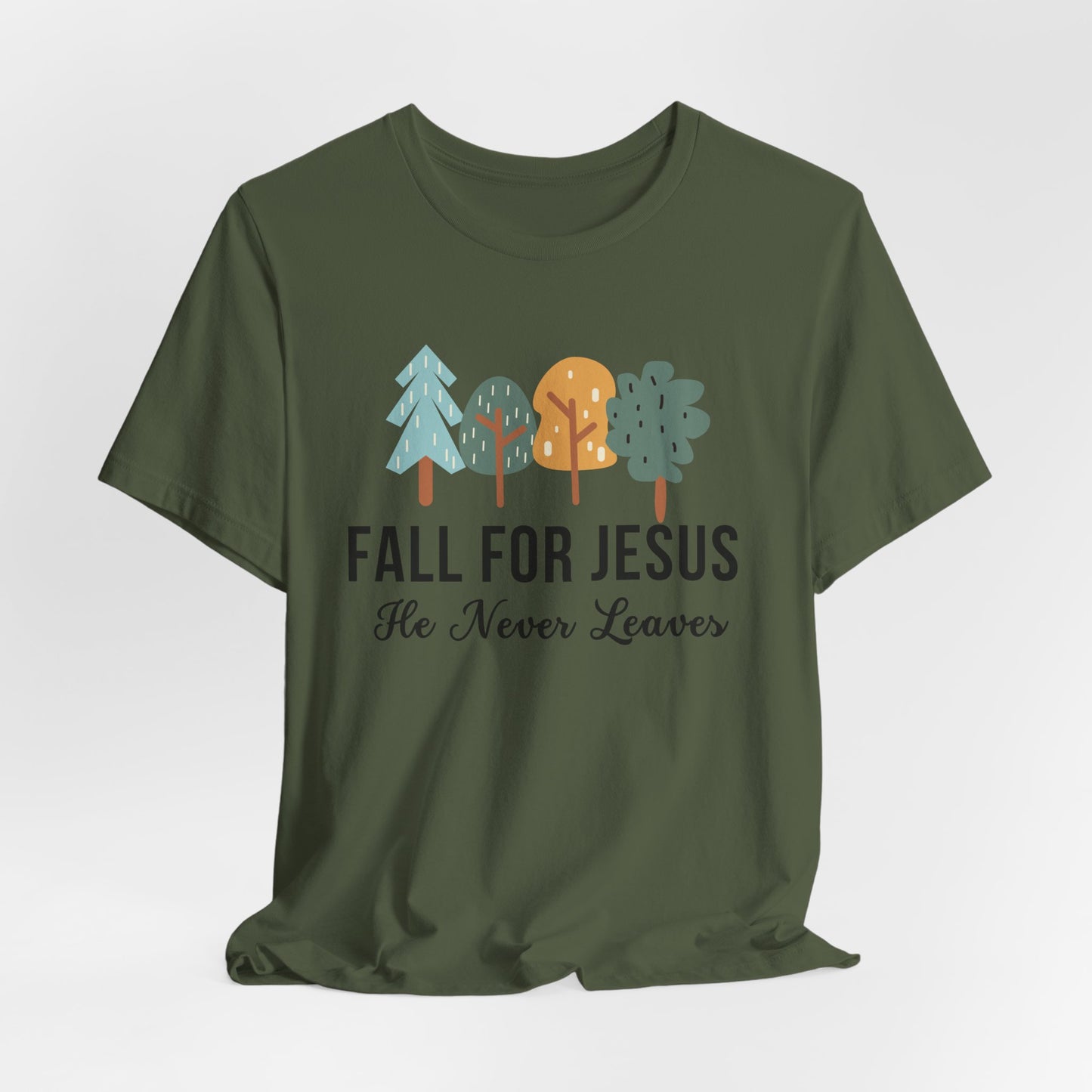 Fall for Jesus Christian Tshirt