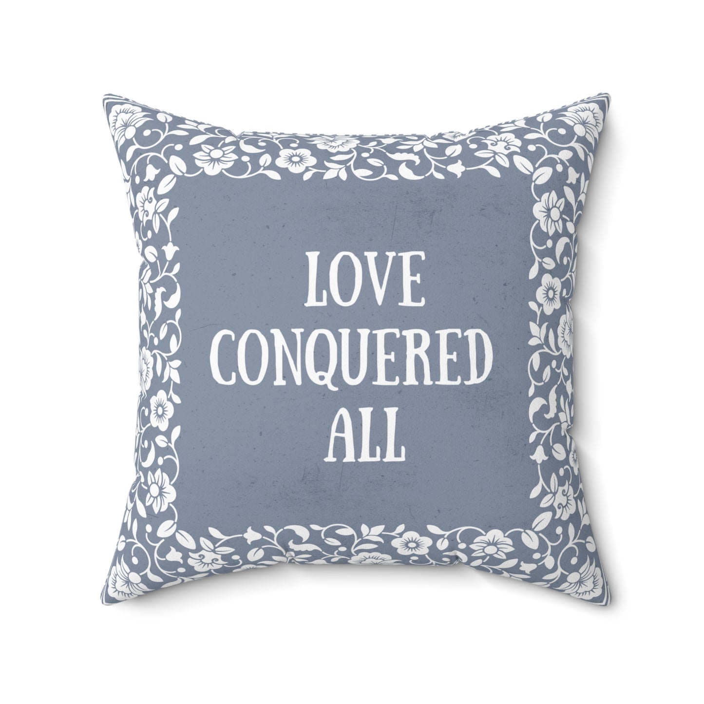 Love Conquered All Christian Throw Pillow