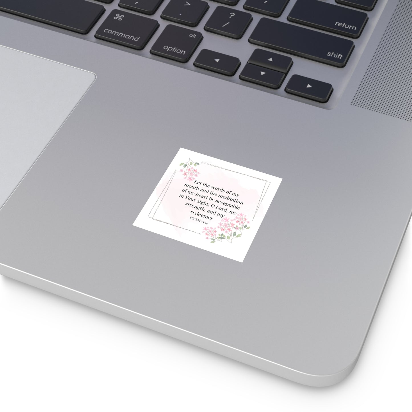 Christian Stickers, Psalms 19:14 Notebook Stickers