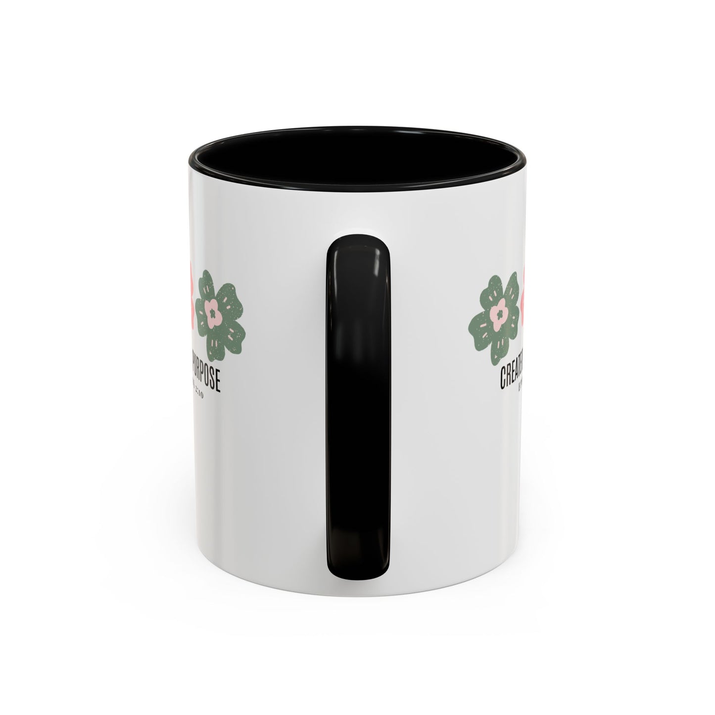 Created for Purpose Mug with Bible Verse Christian coffee mugs