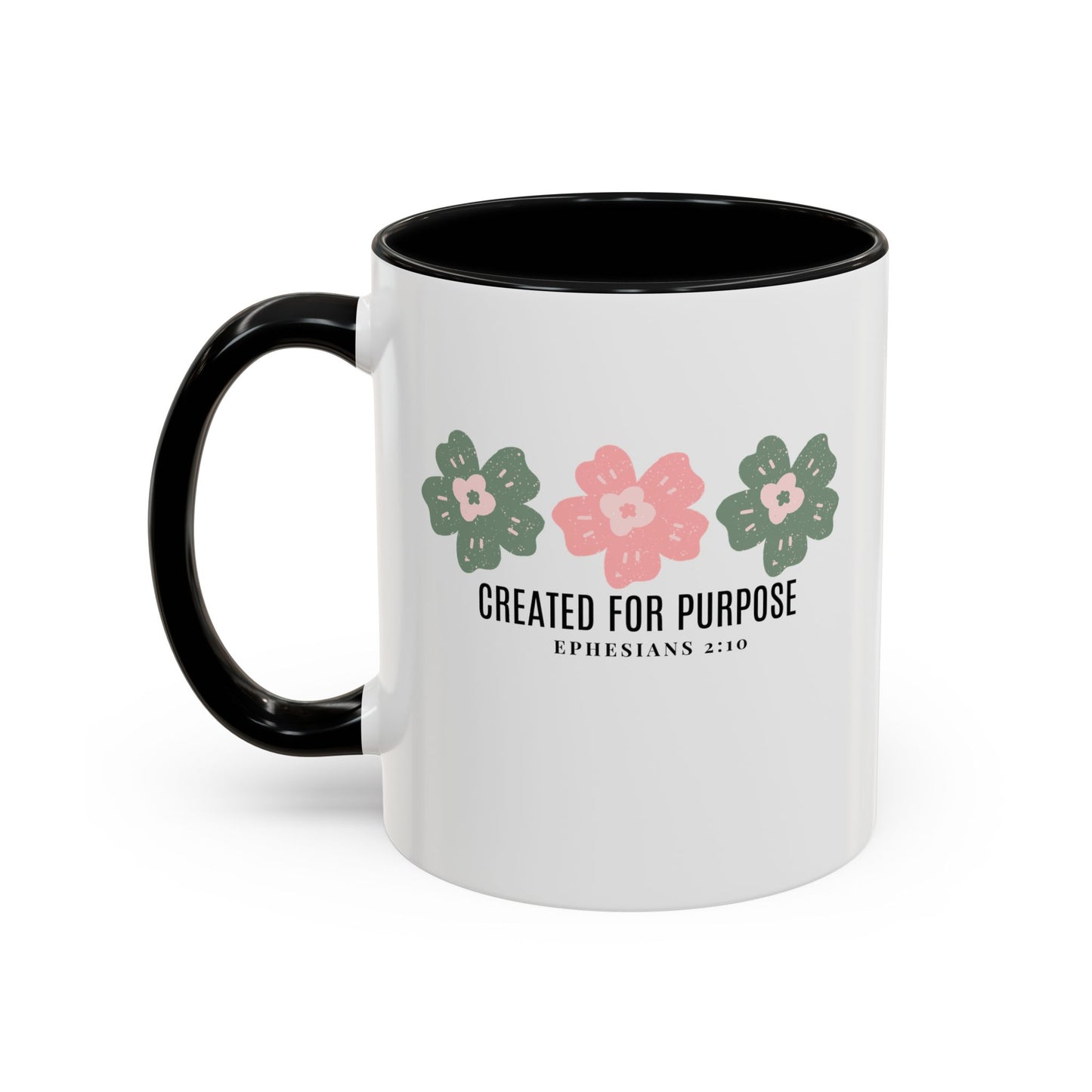 Created for Purpose Mug with Bible Verse Christian coffee mugs