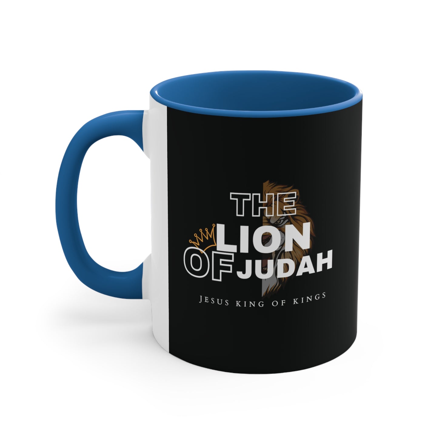 Lion of Judah Christian Inspired Accent Coffee Mug, 11oz