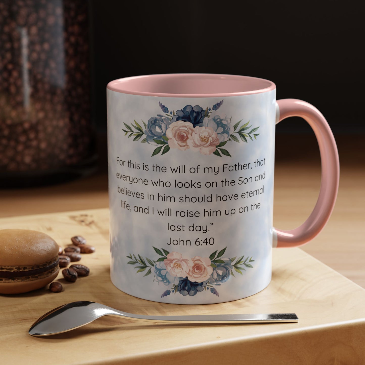 God's Greatest Love Christian coffee mug