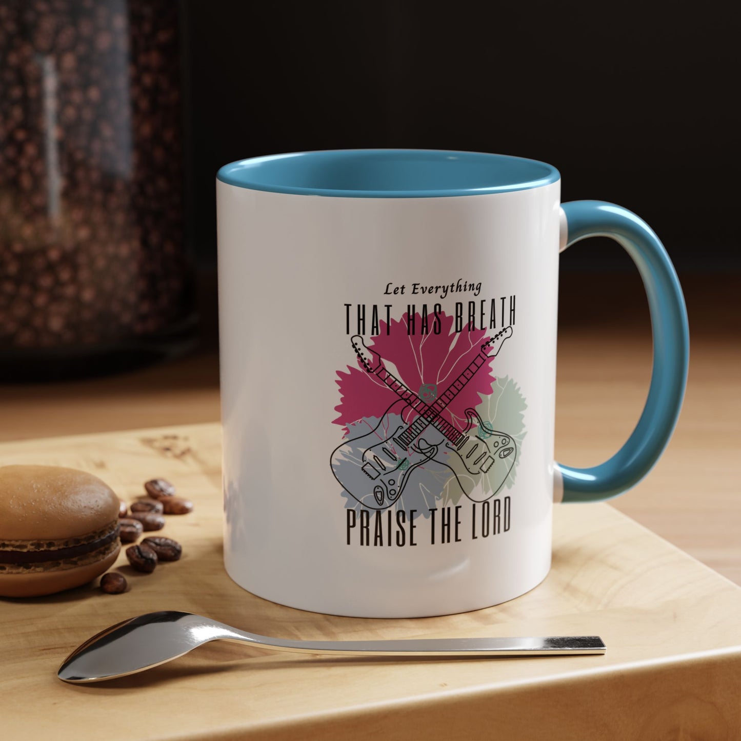 Praise The Lord Christian coffee mug