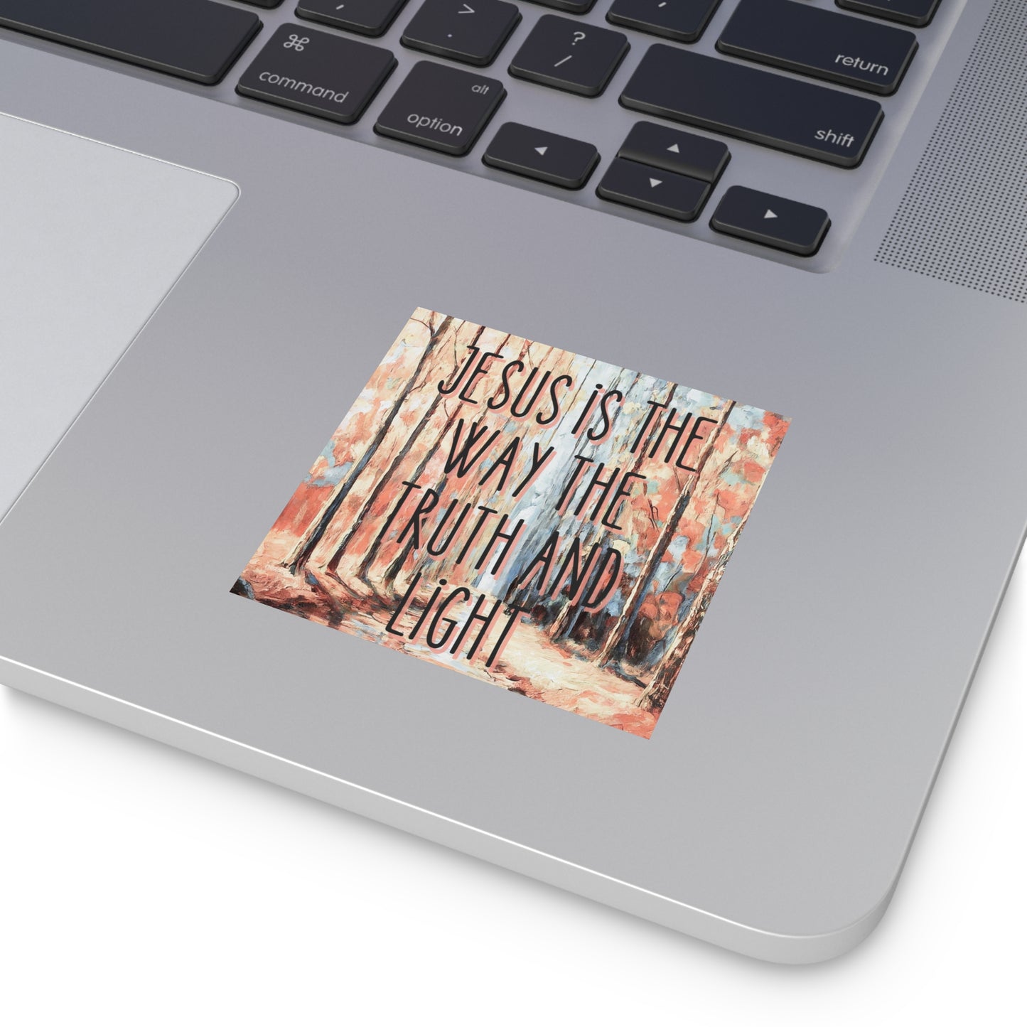 Christian Bible sticker, Jesus is the Way the Way the Truth and The Life, Notebook Stickers, Christian Vinyl Sticker, Christian Decal for Water Bottle,