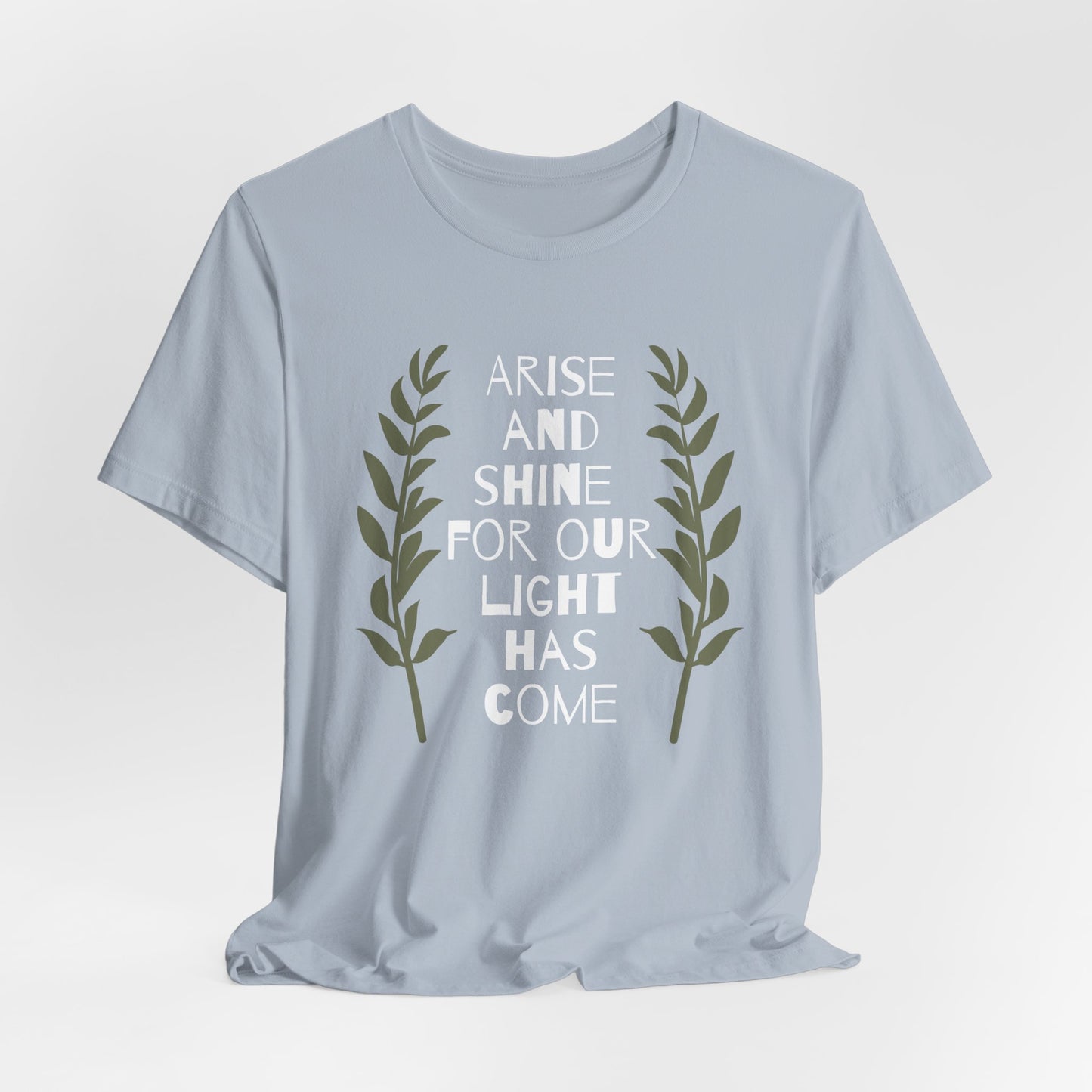Arise and Shine Floral Christian Tshirt