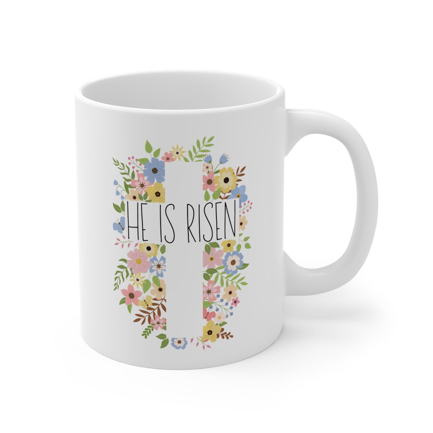 He Is Risen Christian Coffee Mug