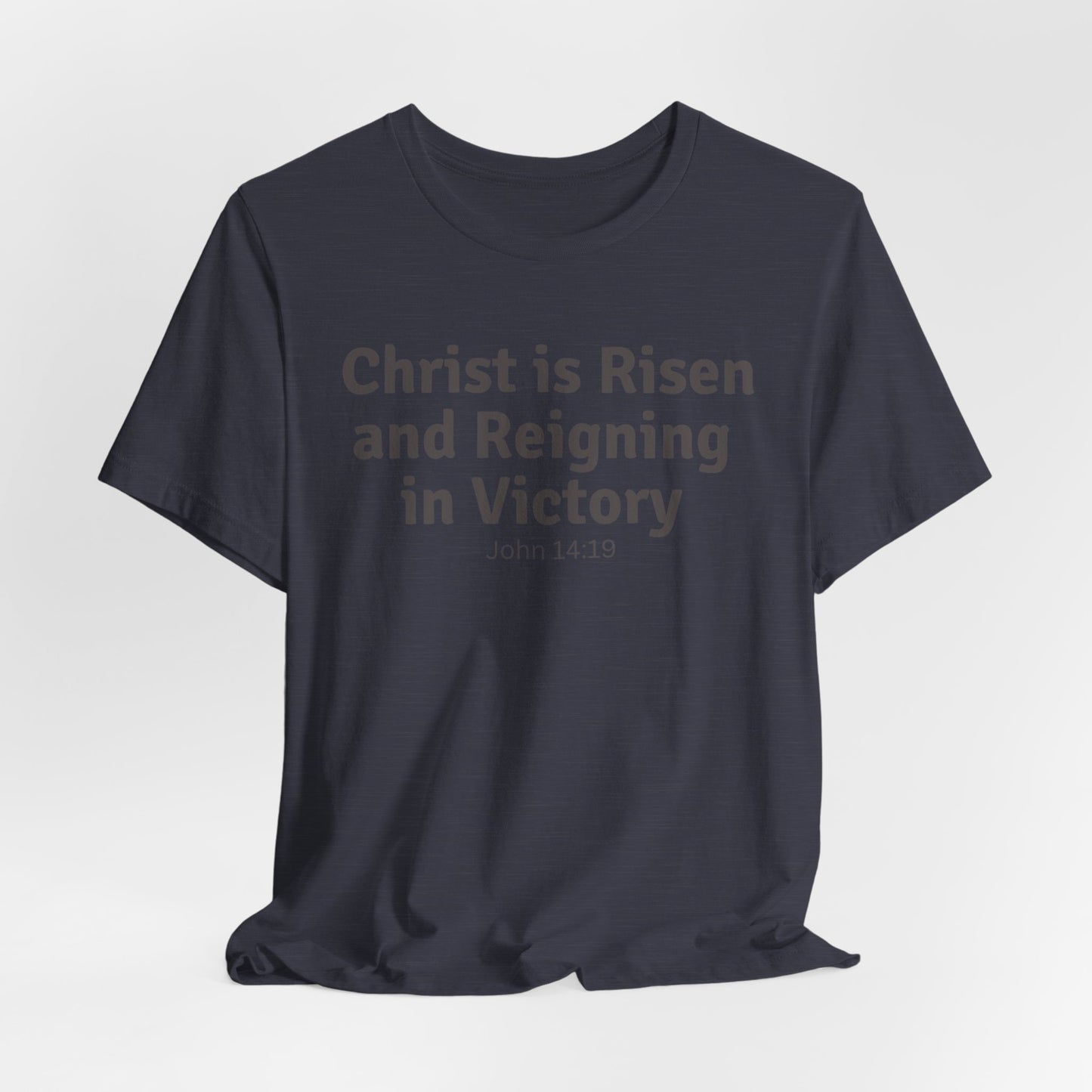 Christ is Risen Faith-Inspired Christian Easter Tshirt