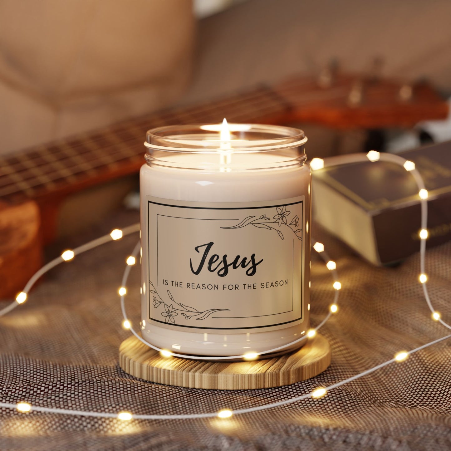 Jesus is the Reason for the Season Christian Scented Candle