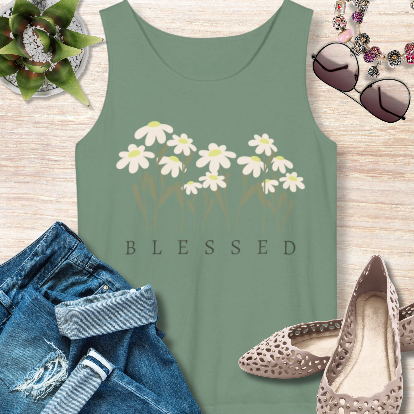 Blessed Christian Tank Top