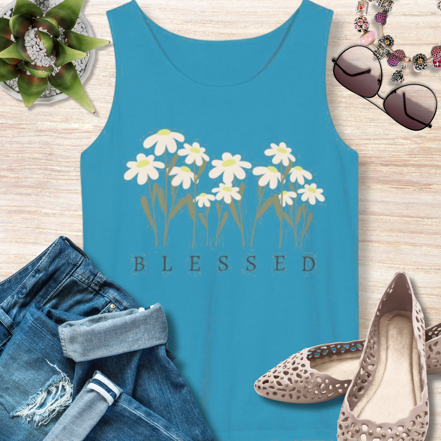 Blessed Christian Tank Top