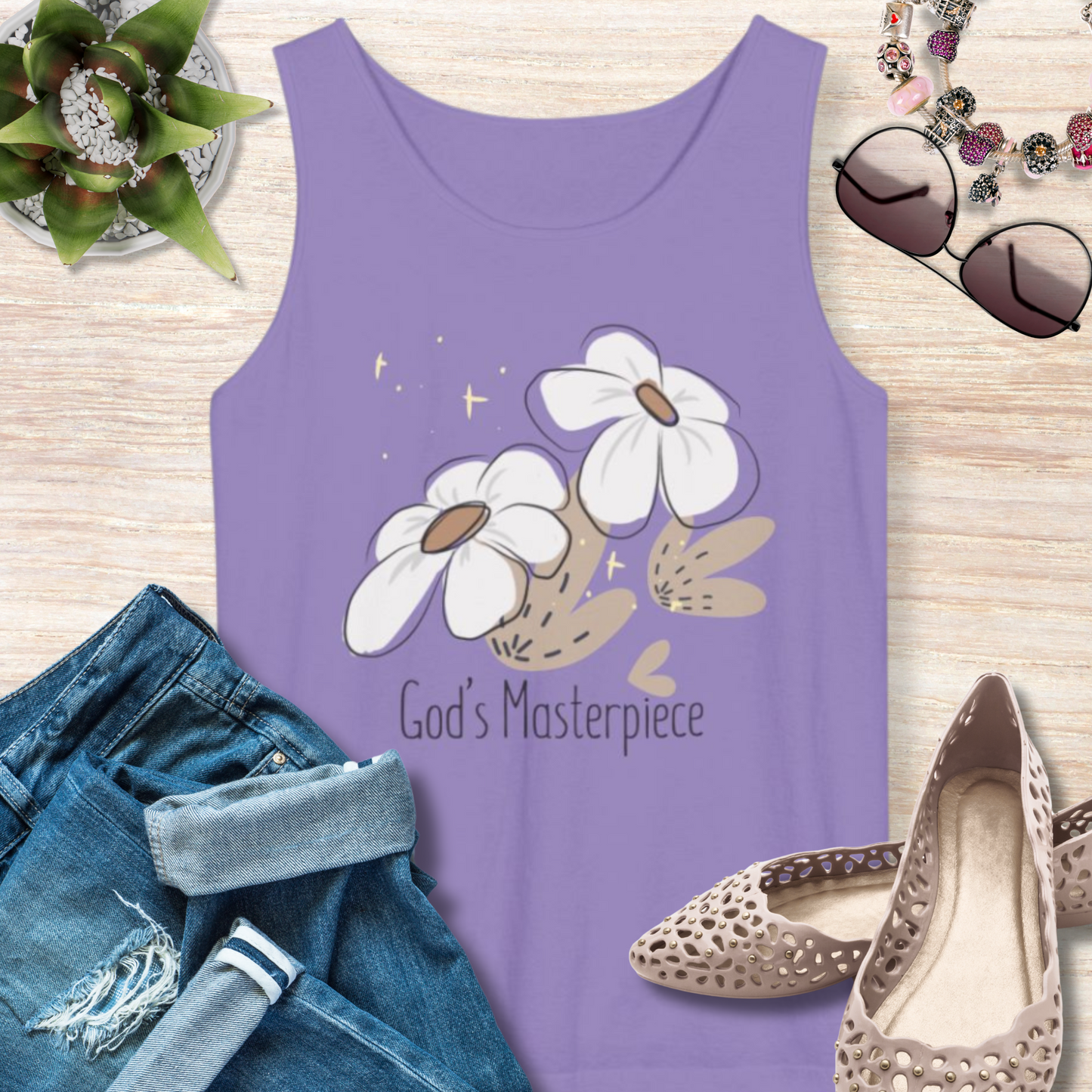 God's Masterpiece Christian Tank Top