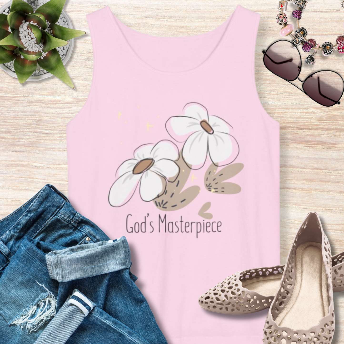 God's Masterpiece Christian Tank Top