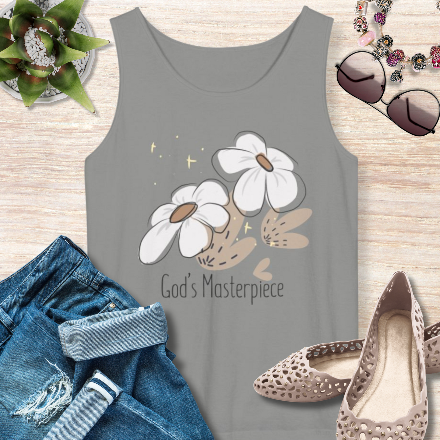 God's Masterpiece Christian Tank Top