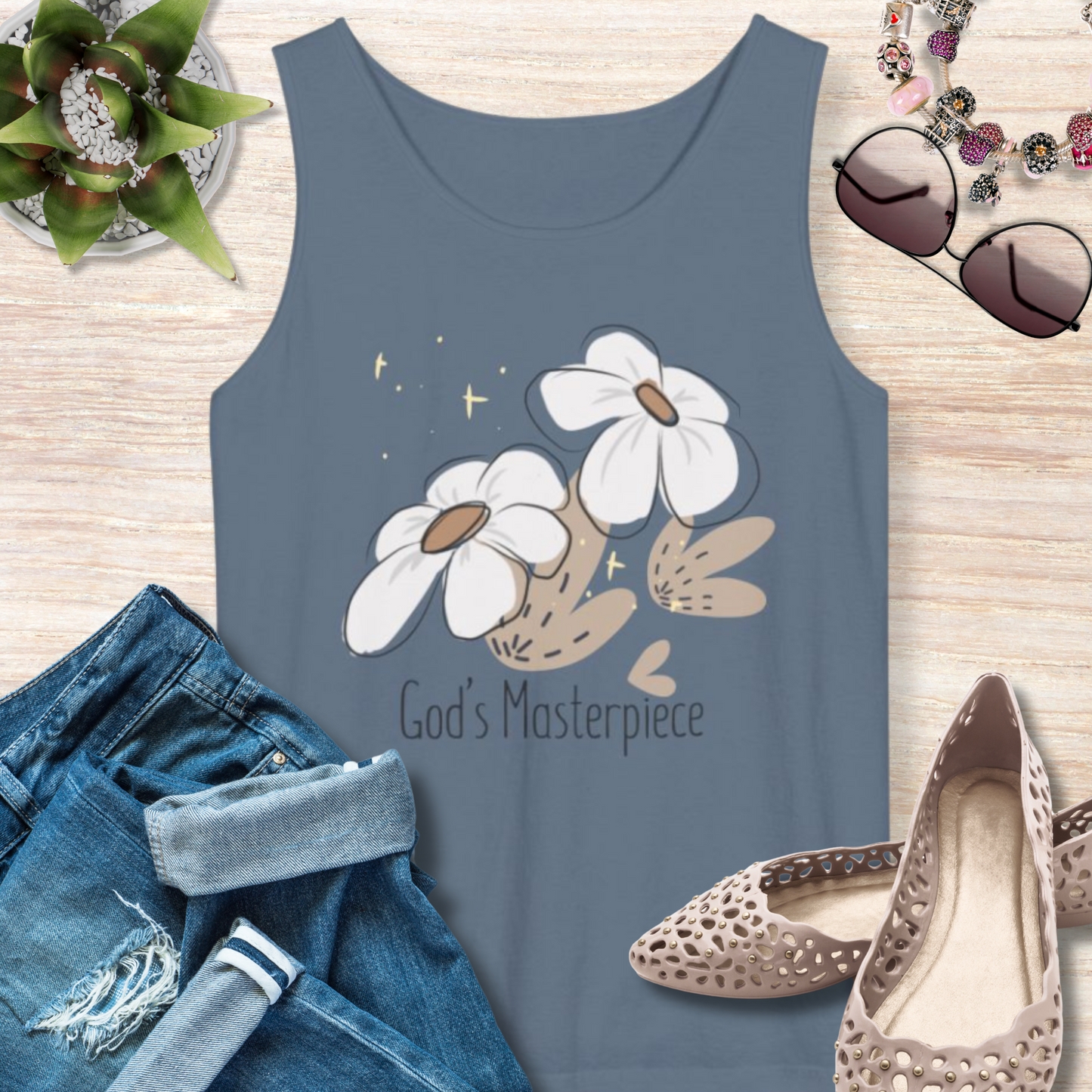 God's Masterpiece Christian Tank Top