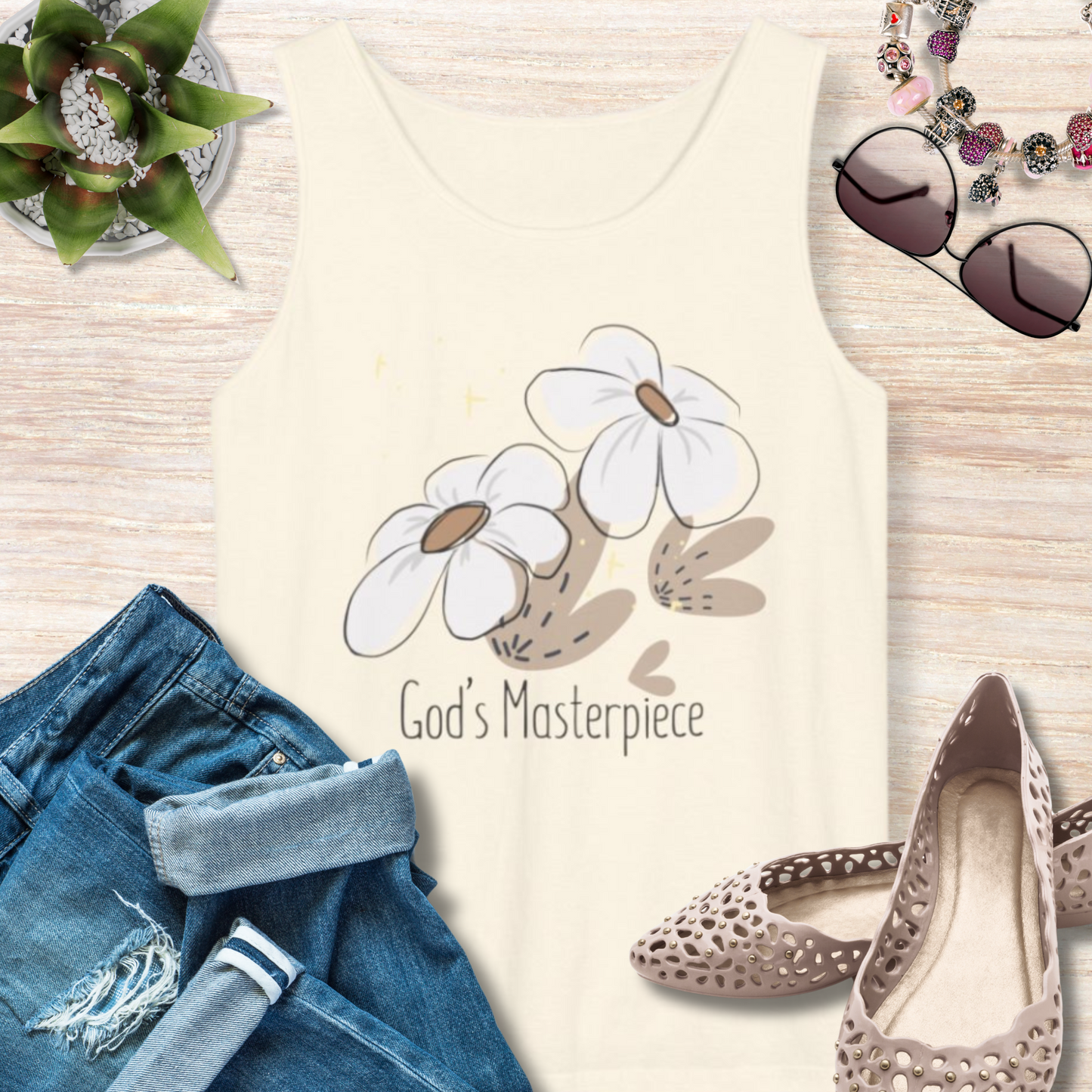 God's Masterpiece Christian Tank Top