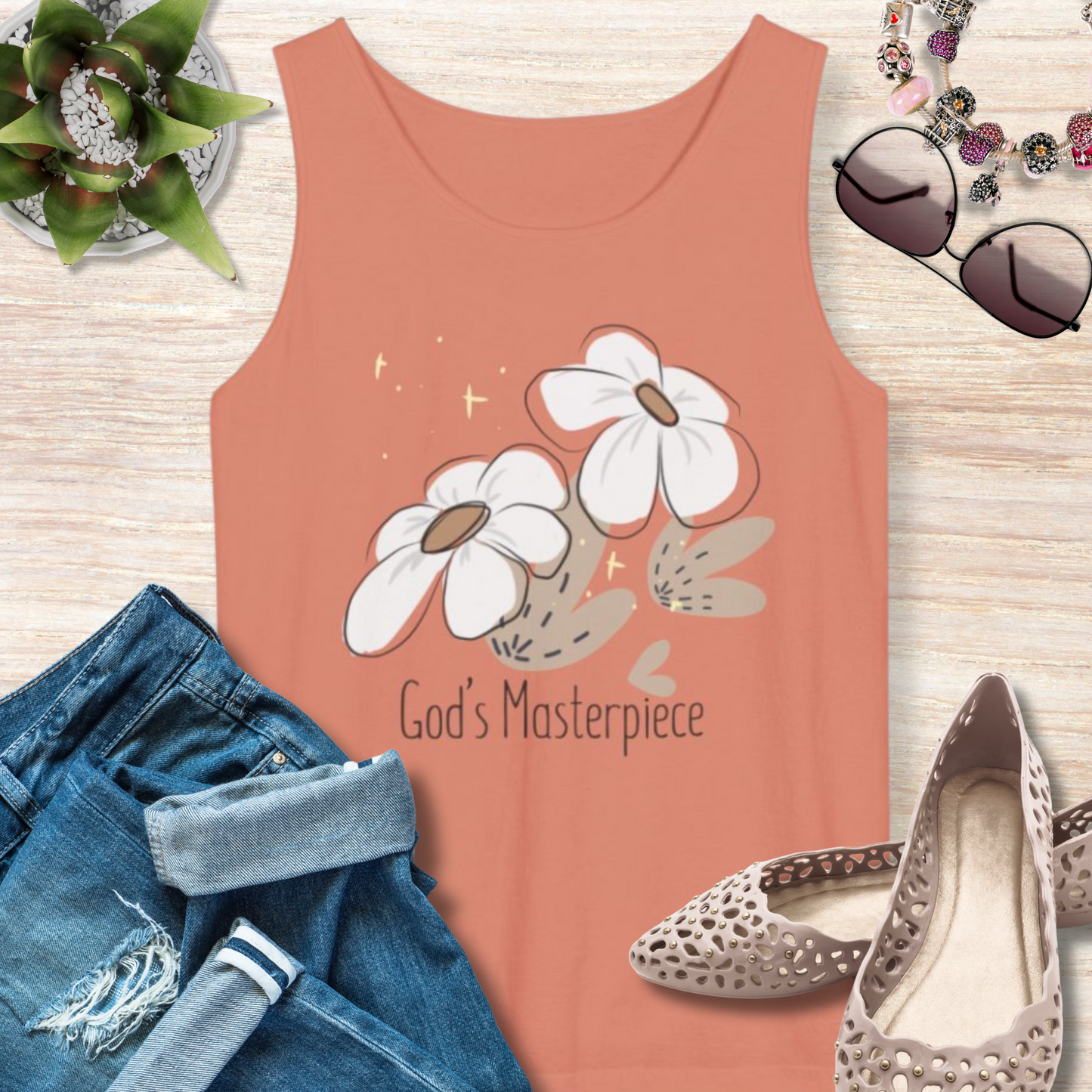 God's Masterpiece Christian Tank Top