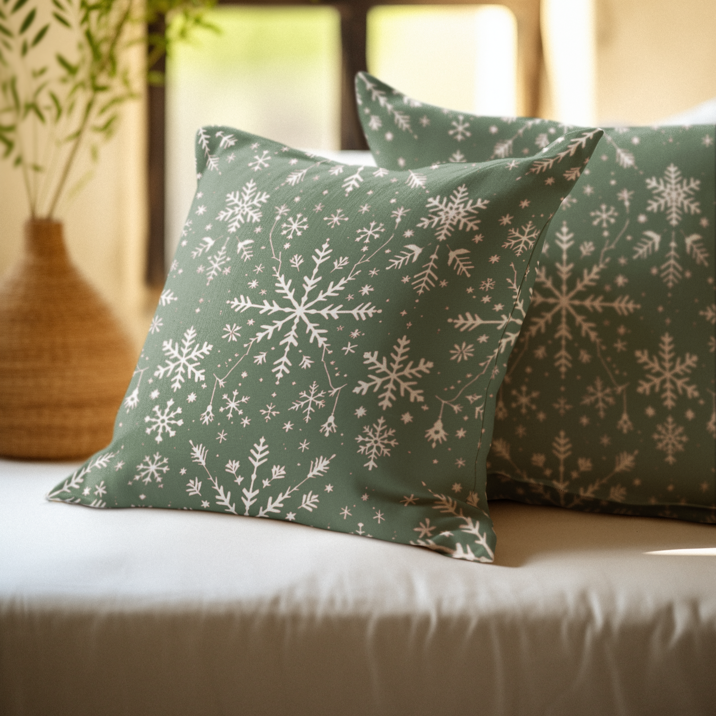 A Child Is Born Christian Christmas Pillow Holiday Home Decor Throw Pillow