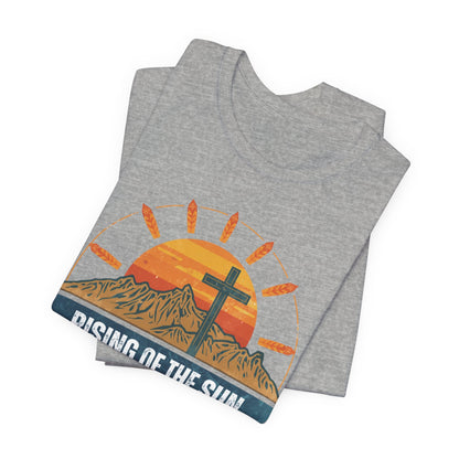 Sunrise to Sunset Praise the Lord Unisex Christian T-shirt | Faith-Inspired Christian Apparel Psalm 113:3
