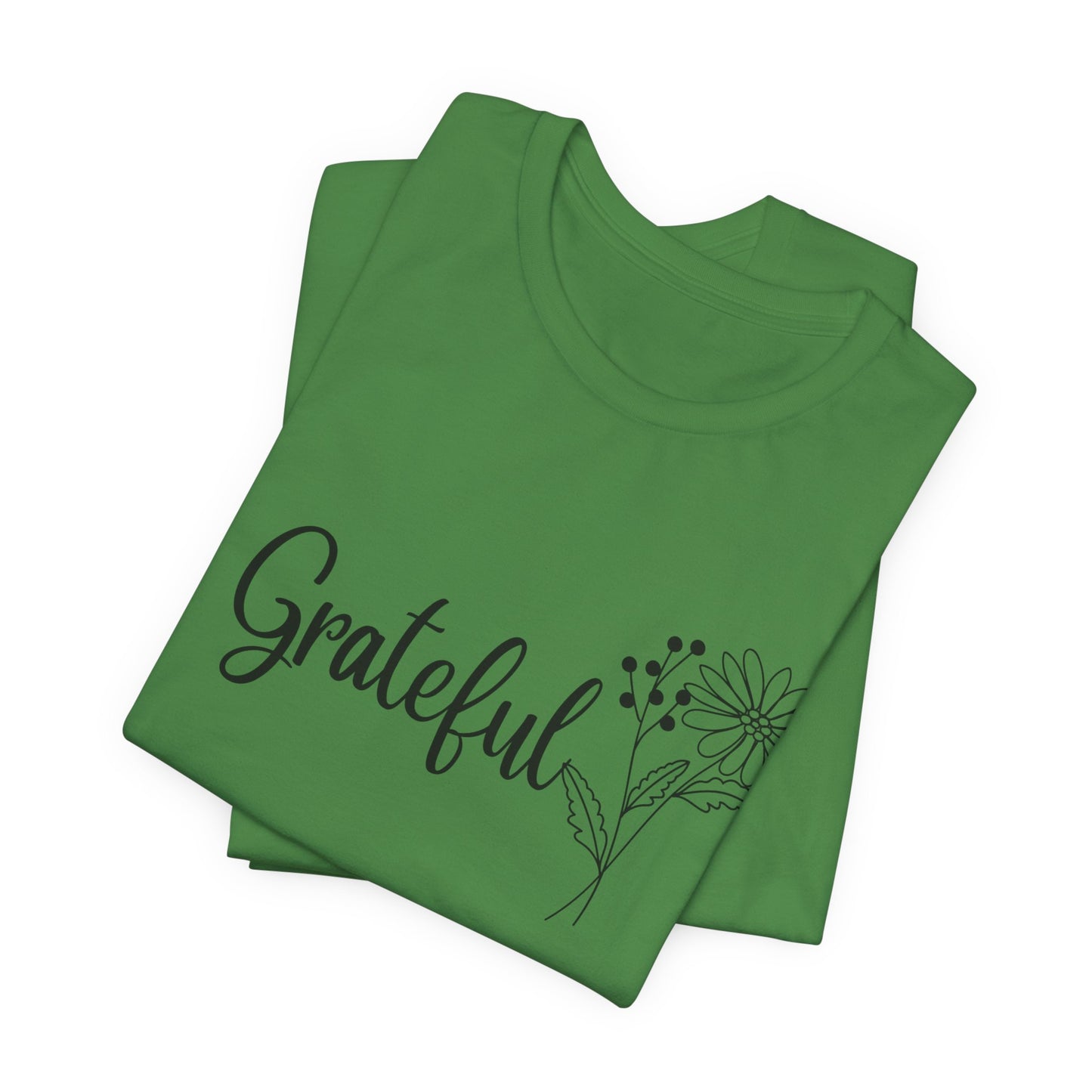 Grateful Inspirational Christian T-Shirt with Religious Graphics Ideal Religious Gift Ideas for Women